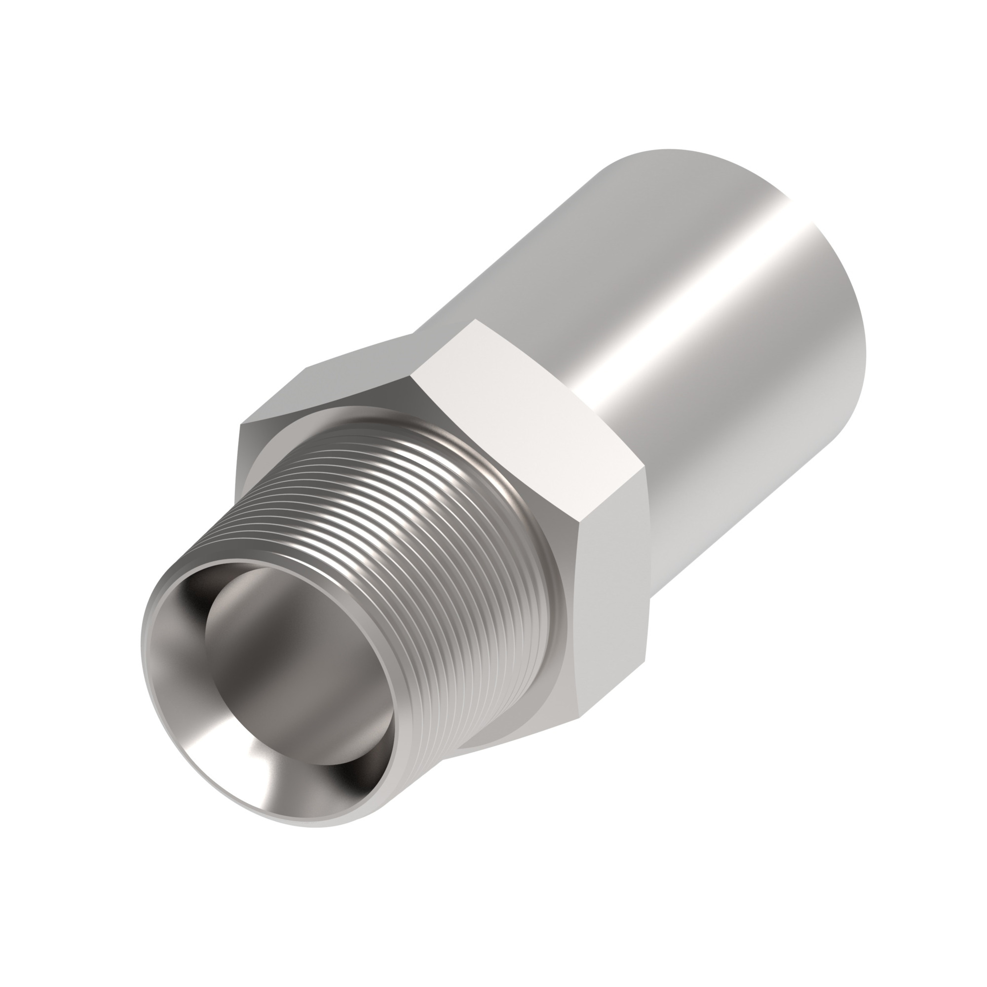 HOSE FTG,4S/16,45D-F/16,BL,STR
