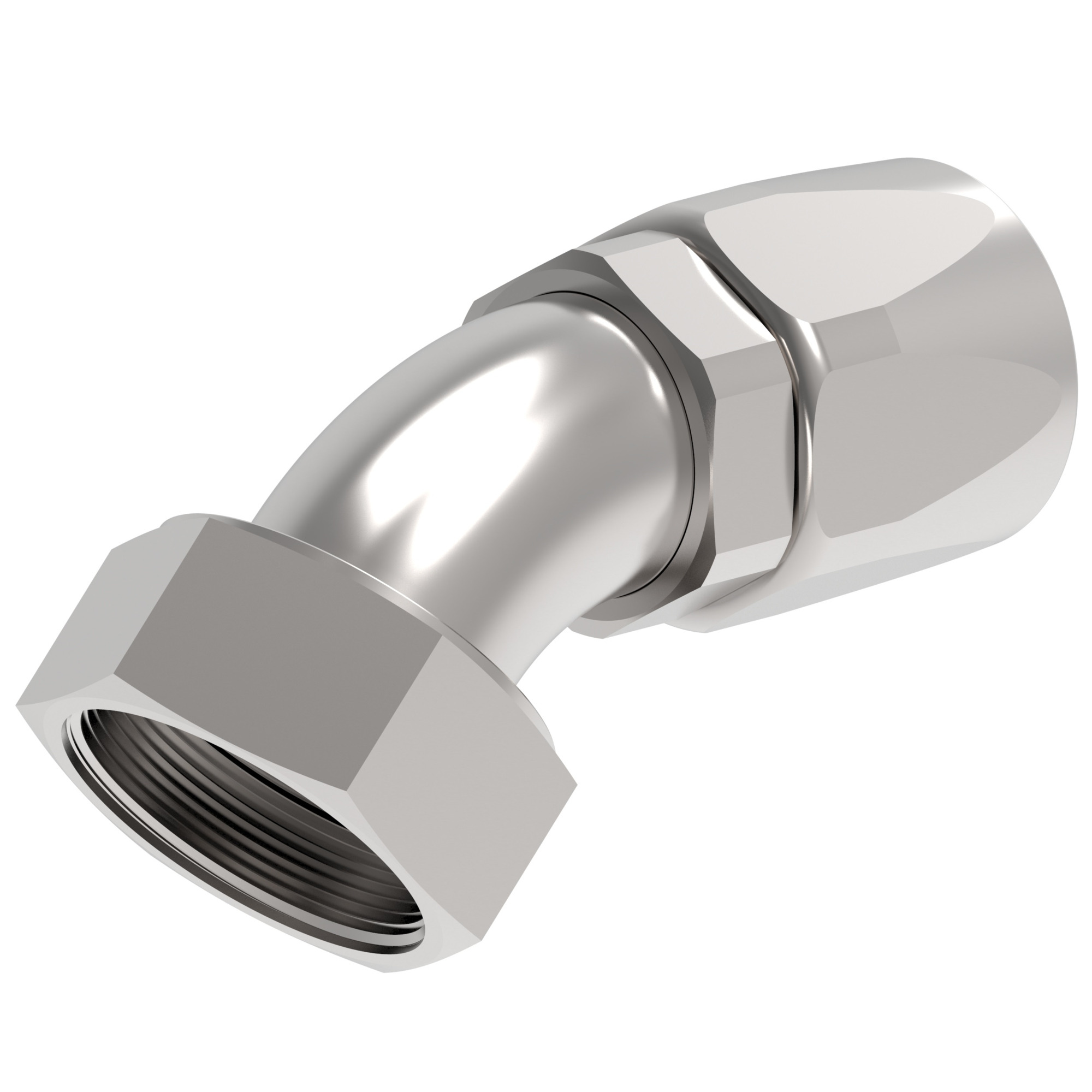 HOSE FTG,AR/24,45D-F/24,CS,45D