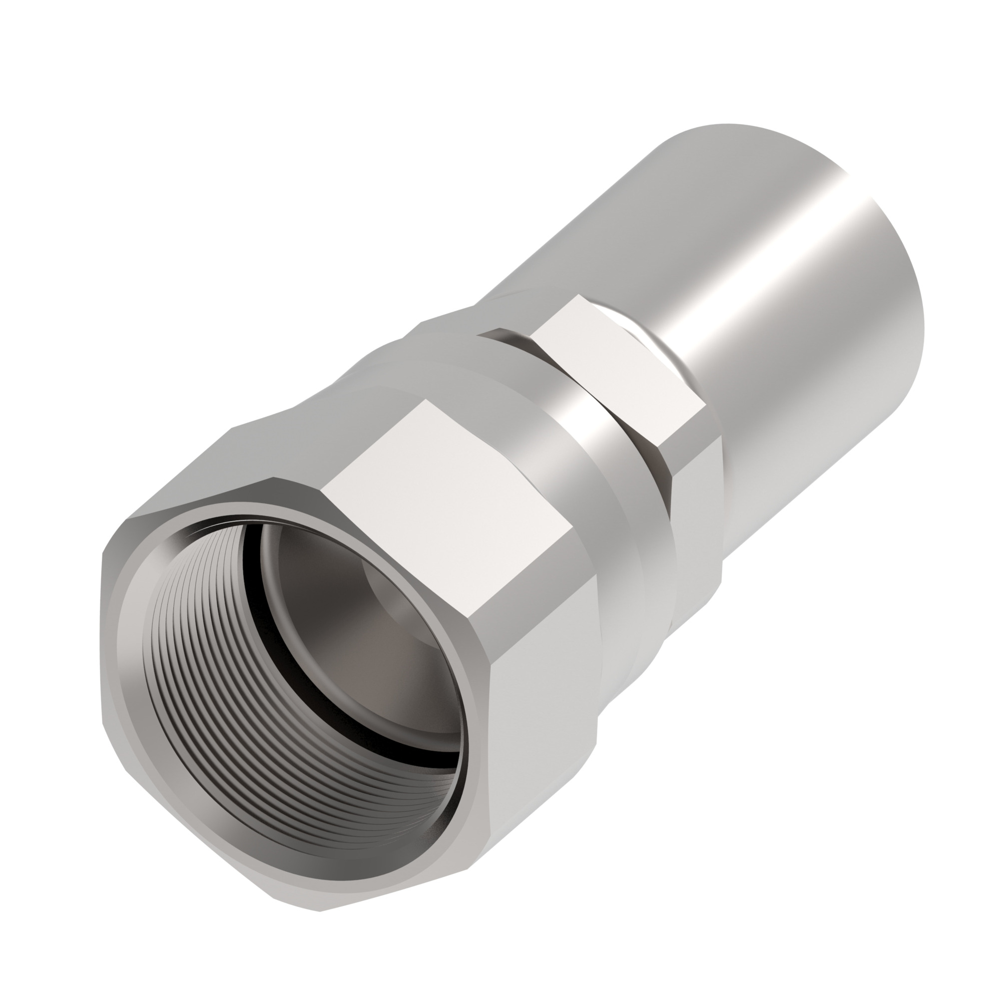 Ftng perm SAE 37 Teflon Racing Fitting