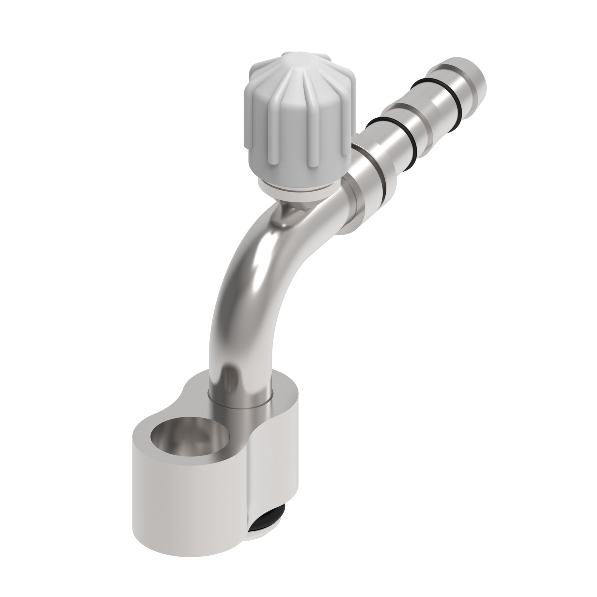 HOSE NIPPLE ASSY,EZ/08,FLG-CUS/8,CS,90D