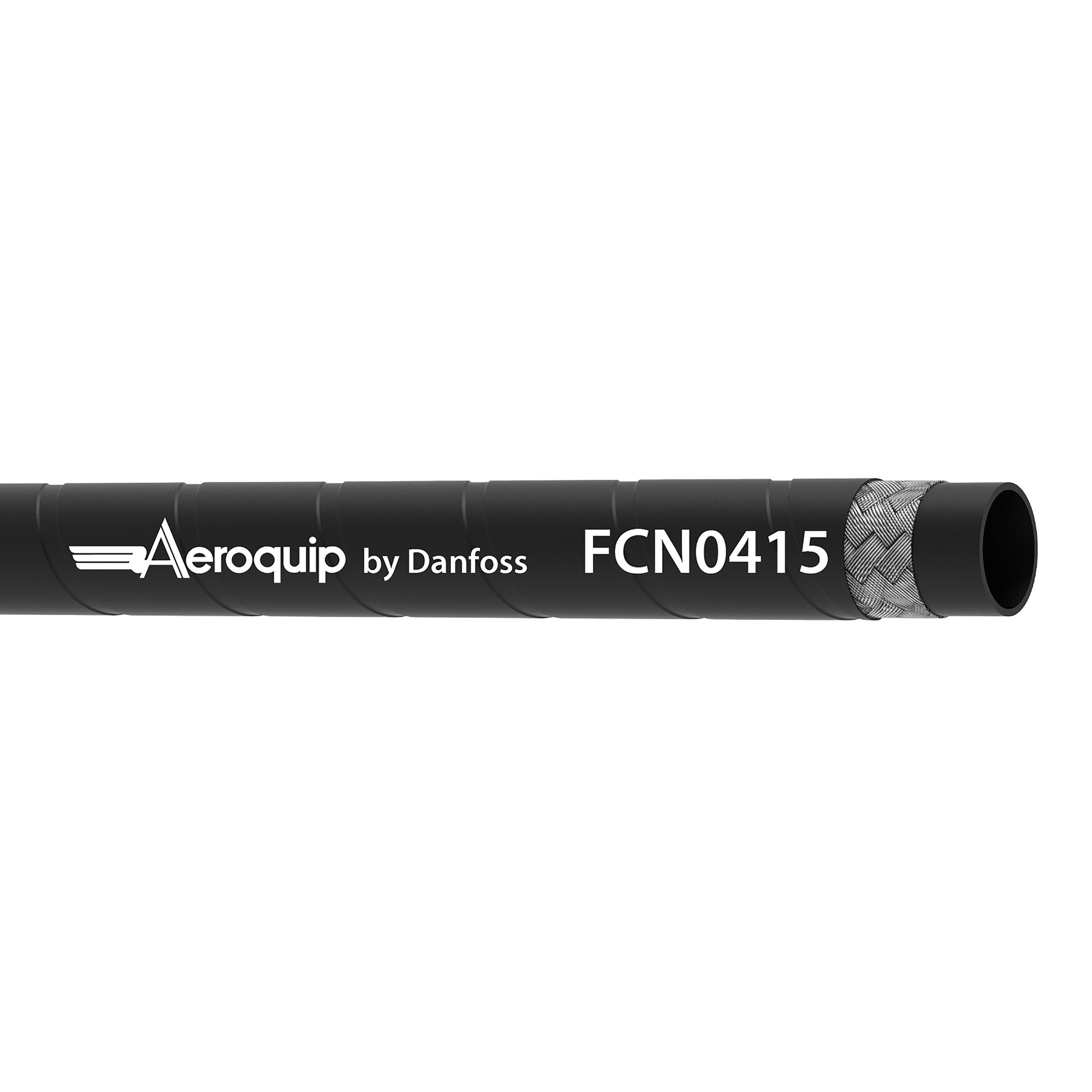 HOSE-AER, FCN, -4, 15FT, RL, R6,GY
