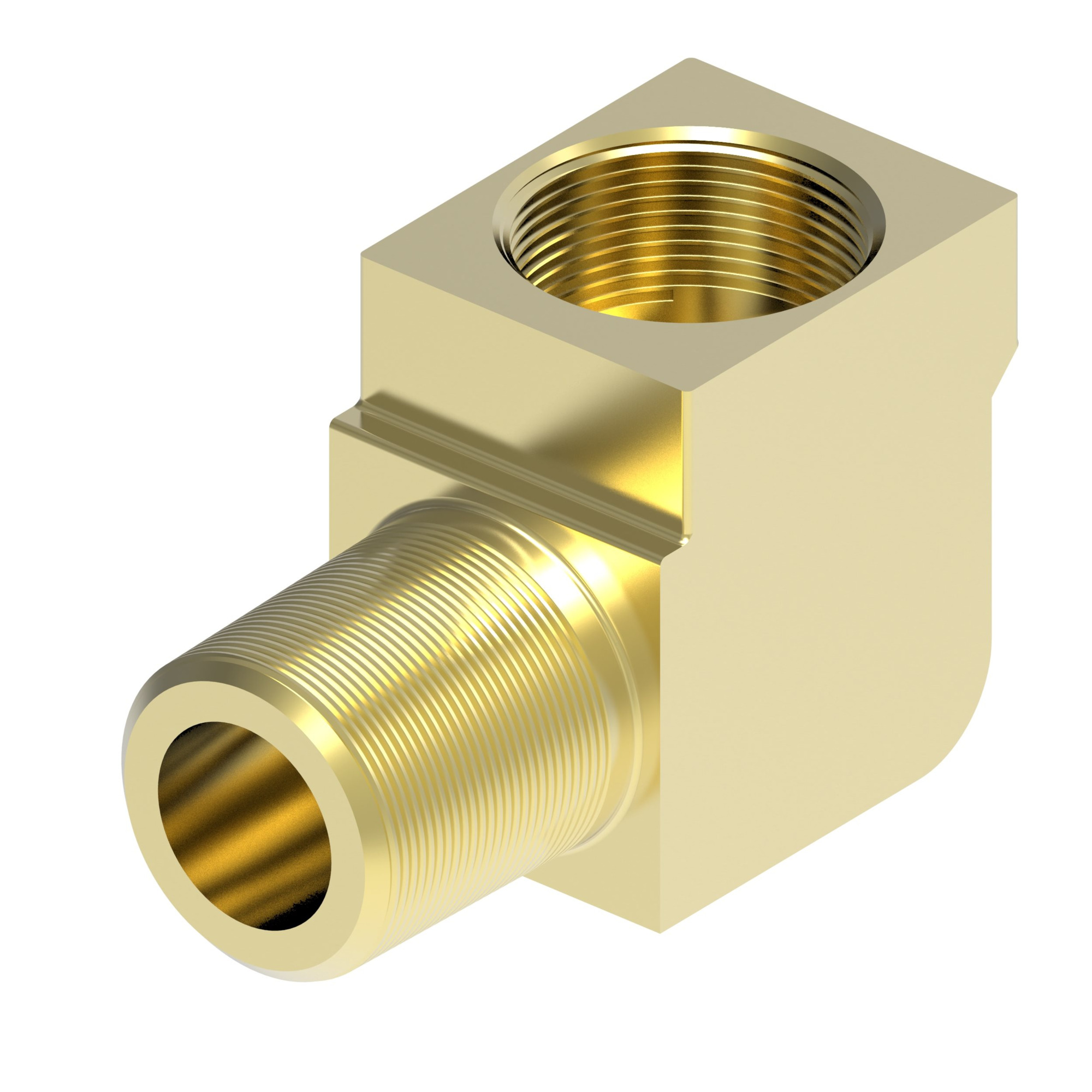 Adapter Brass 90D ELBOW WAS 106-40002