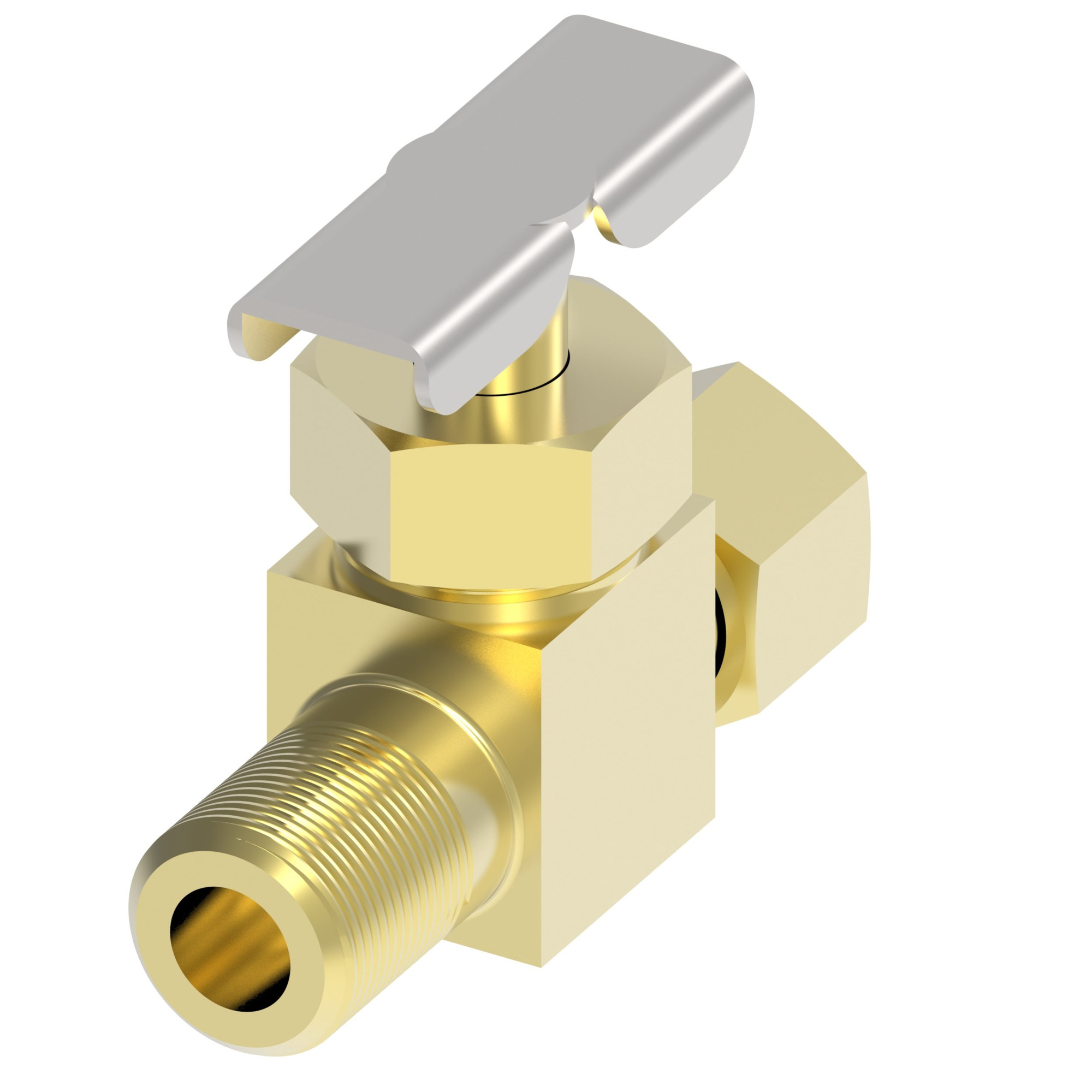 BRASS NEEDLE VLV-COMP DOUBLE,A6775S,06