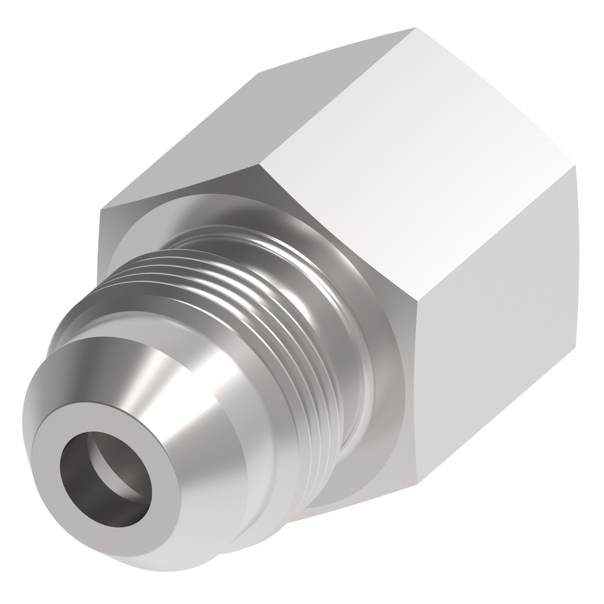 Perf steel adapt FEM Pipe To Male AN