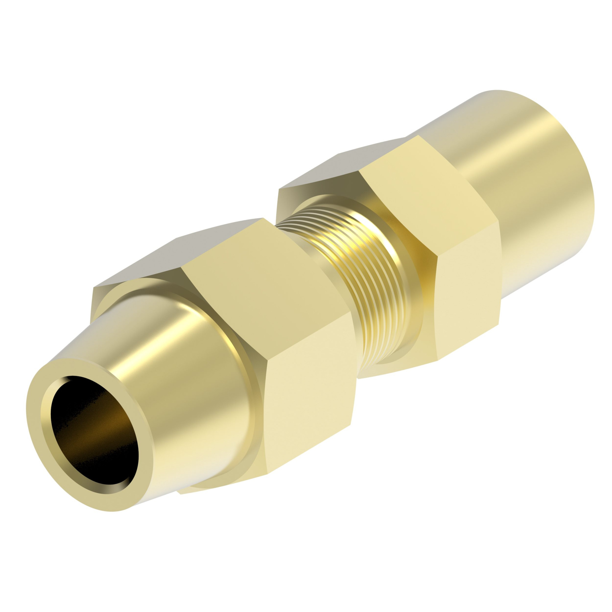 BRASS COMPRESSION-STR,166,04,06