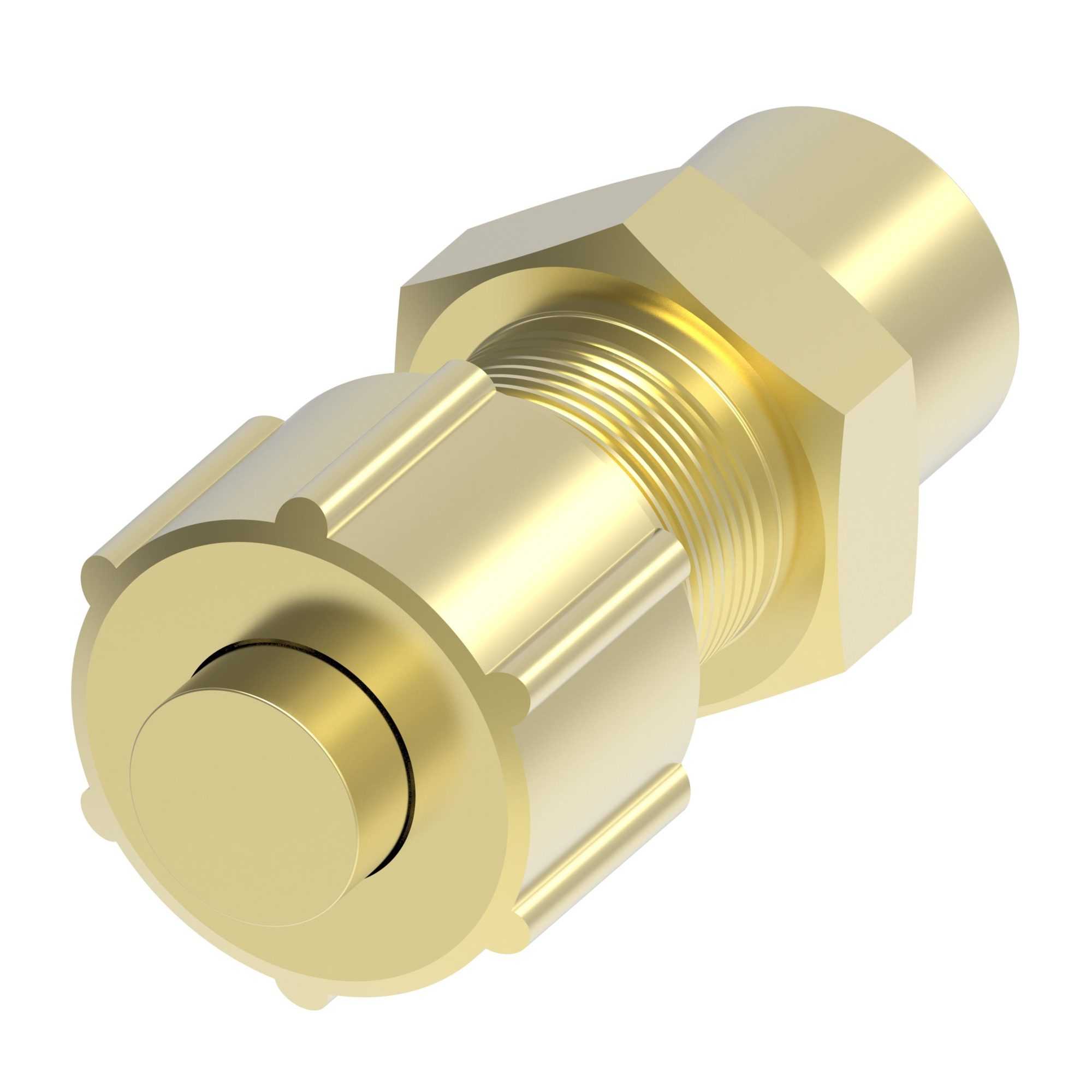 BRASS POLYLINE-STR,1266,04,06