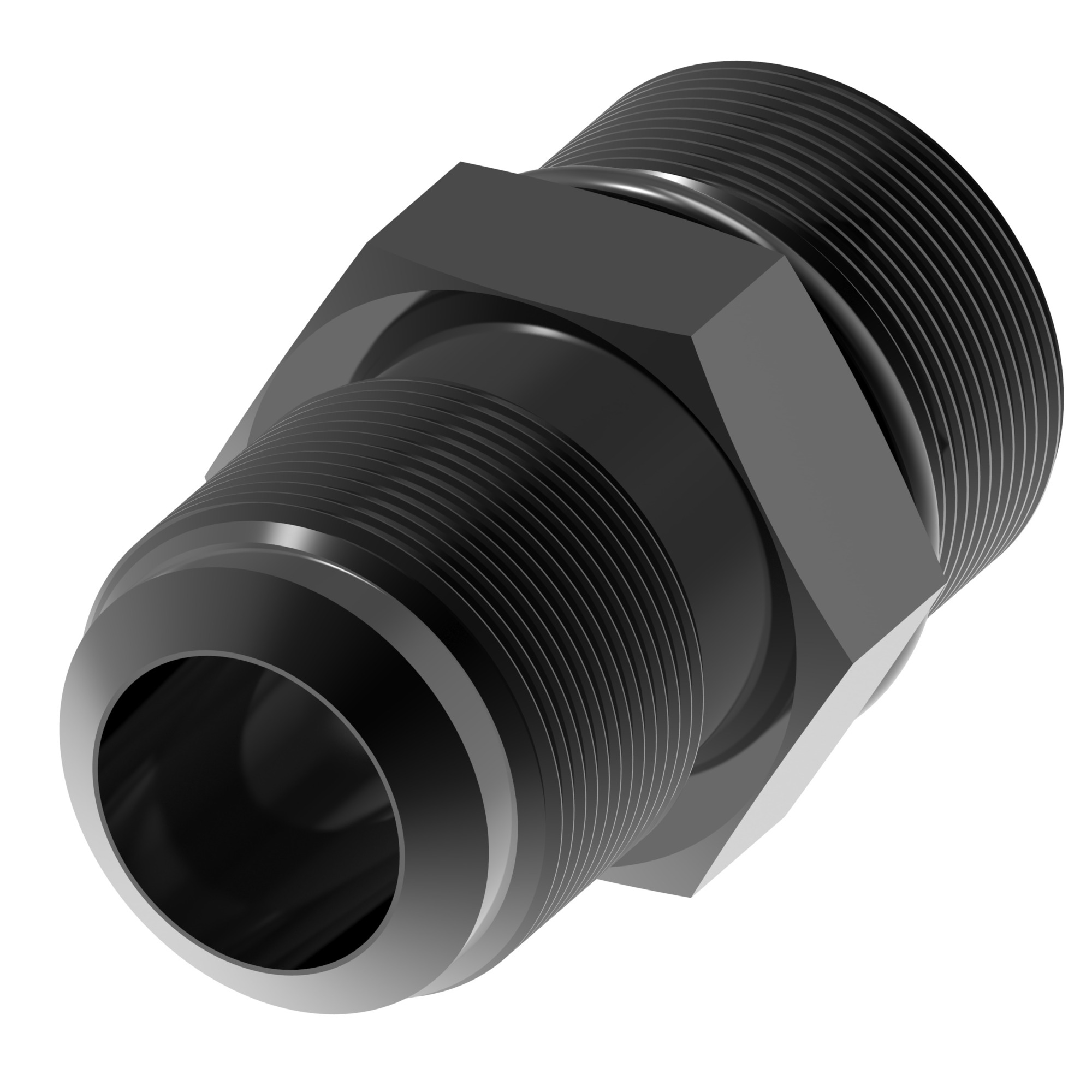 Perf alum adapt ORB TO MALE 37 DEG BLACK