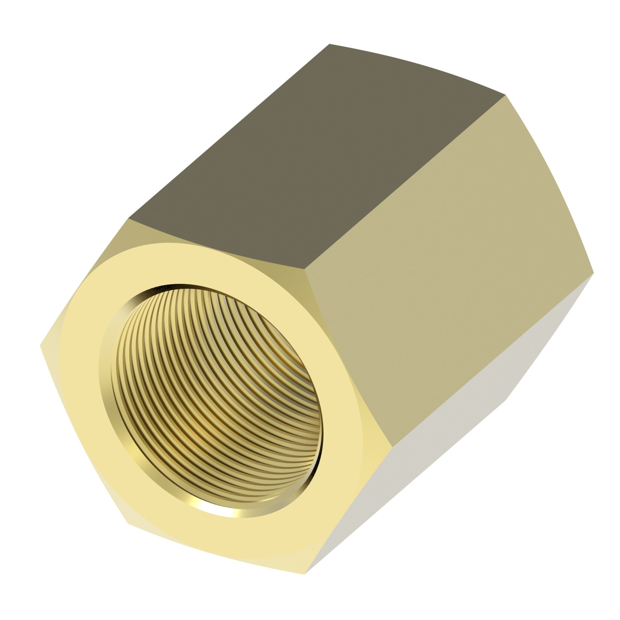 BRASS INVERTED-UNION STR,302,02,02