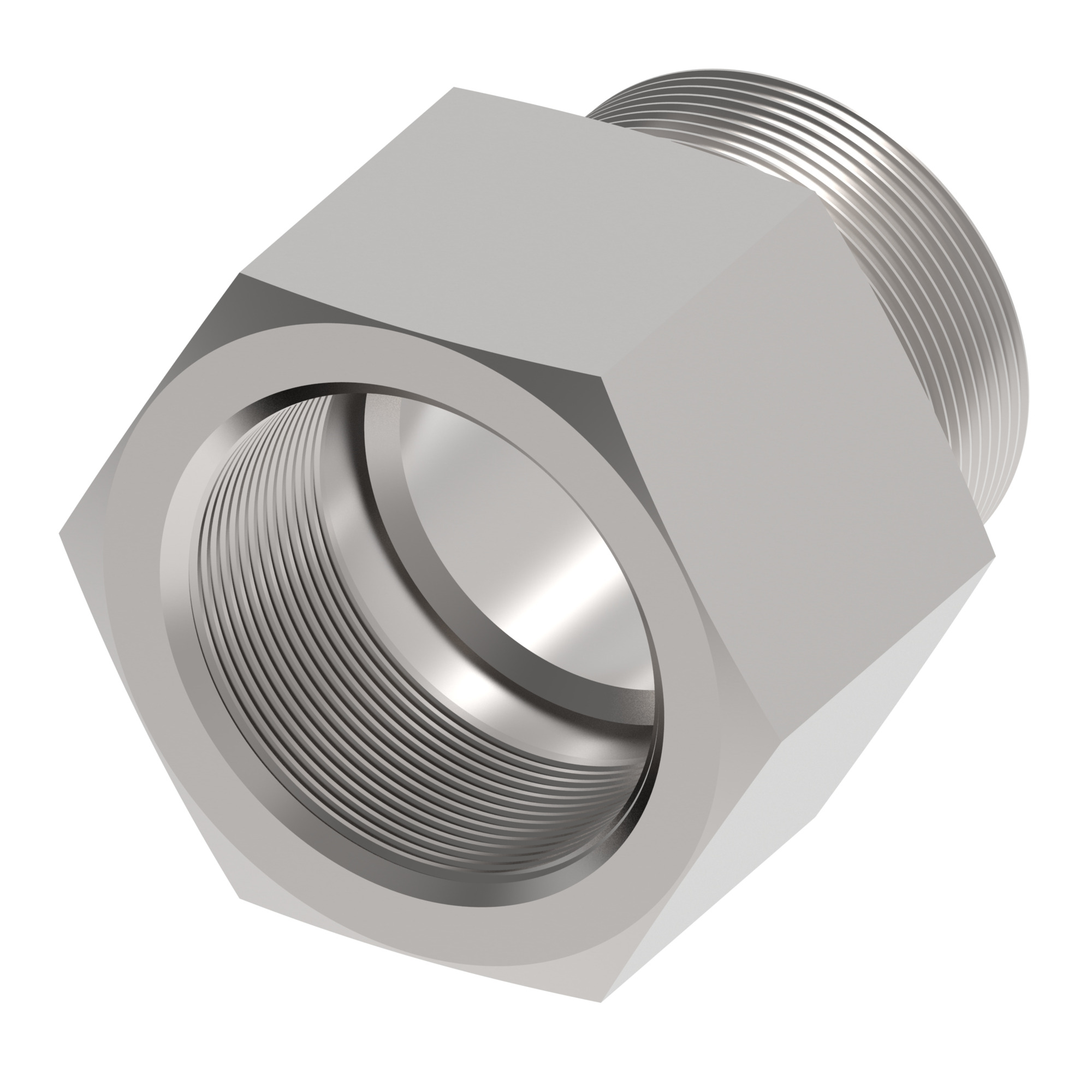 Adapter NPTF Brass Str 1/8 FP x 1/8 MP