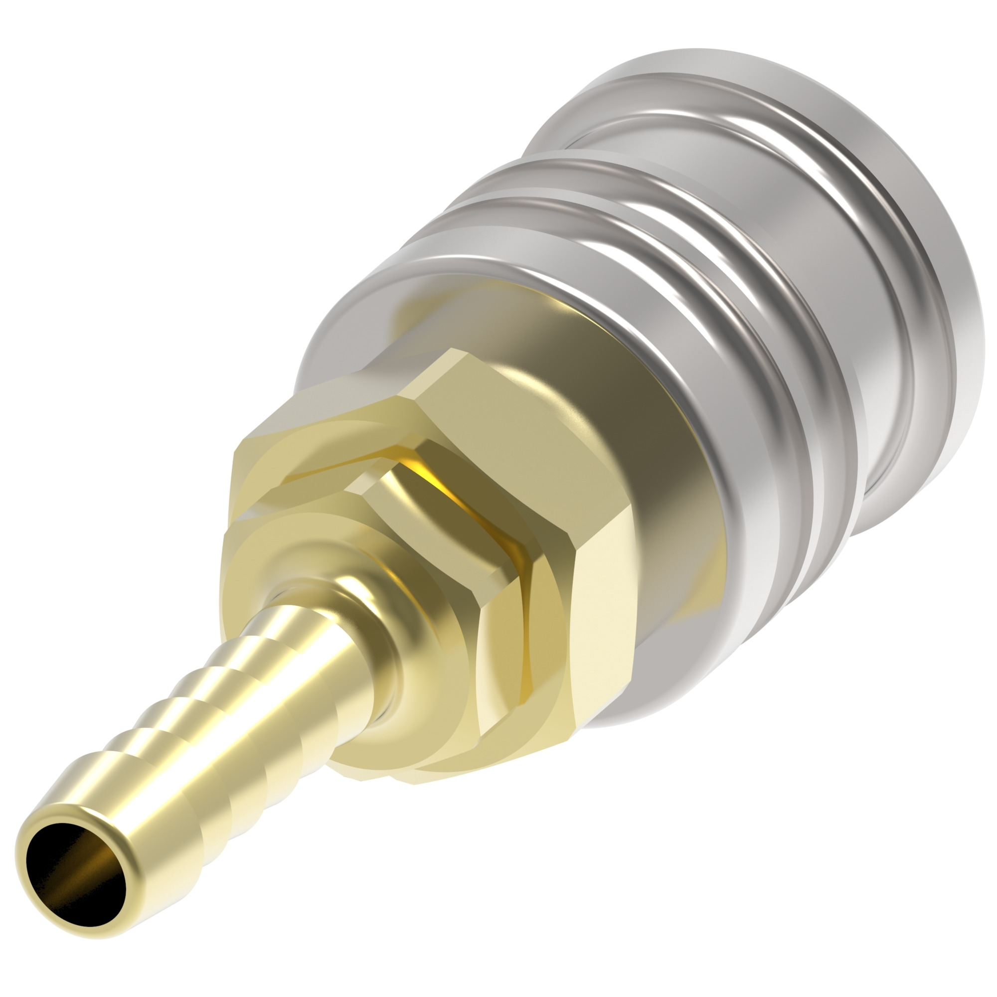 Cplng, 100 SERIES FEMALE, BRASS