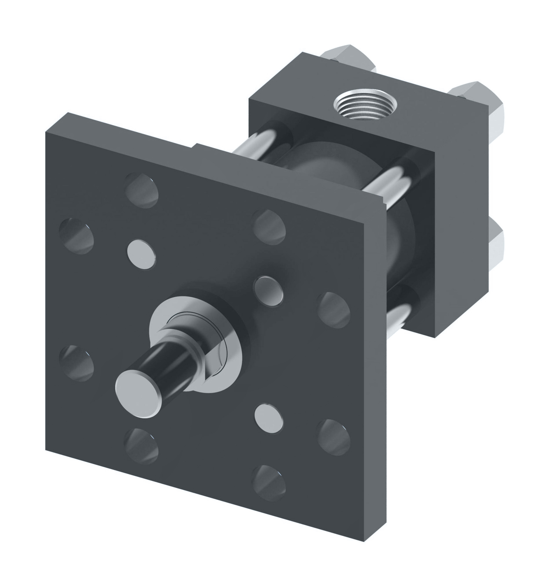 CYLINDER N5 B2.50 R1.00 S4.25 IN M08, N5JD-2.50X4.25-C-1.00-4-S-F-V-1-1-HB1029T