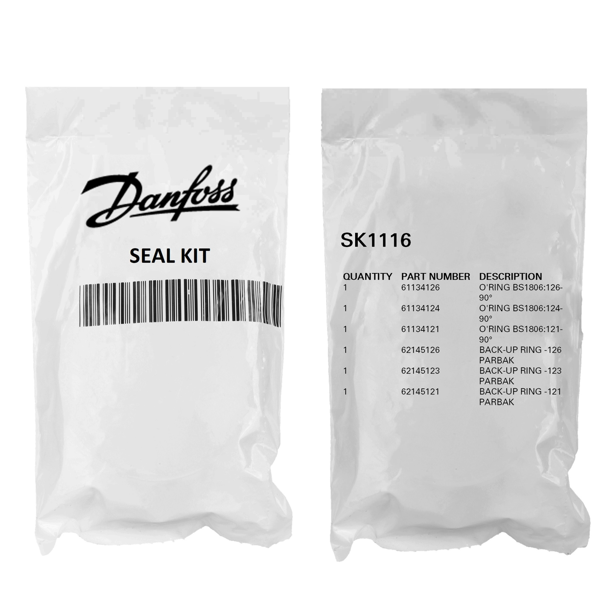 SEAL KIT-NITRILE, SK1116 (CAVITY T17A)