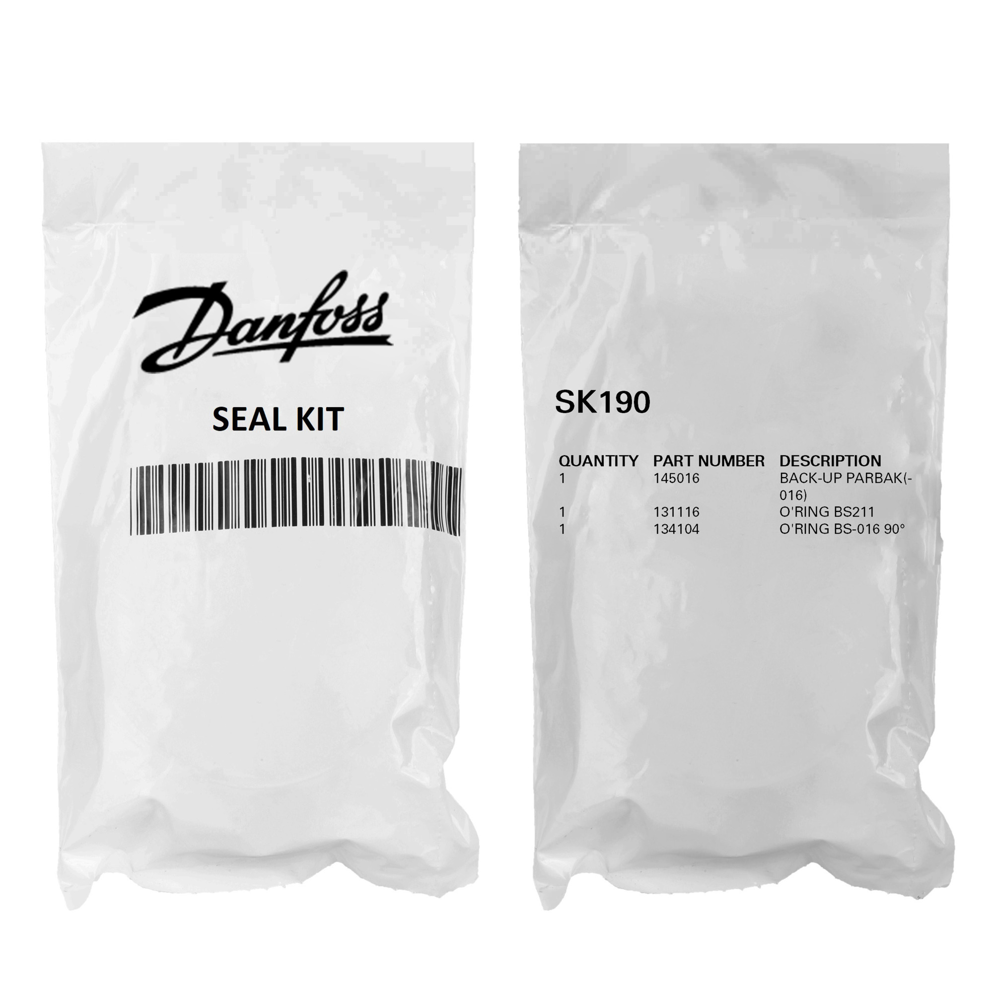 SEAL KIT-NITRILE, SK190 (1GR30/100)