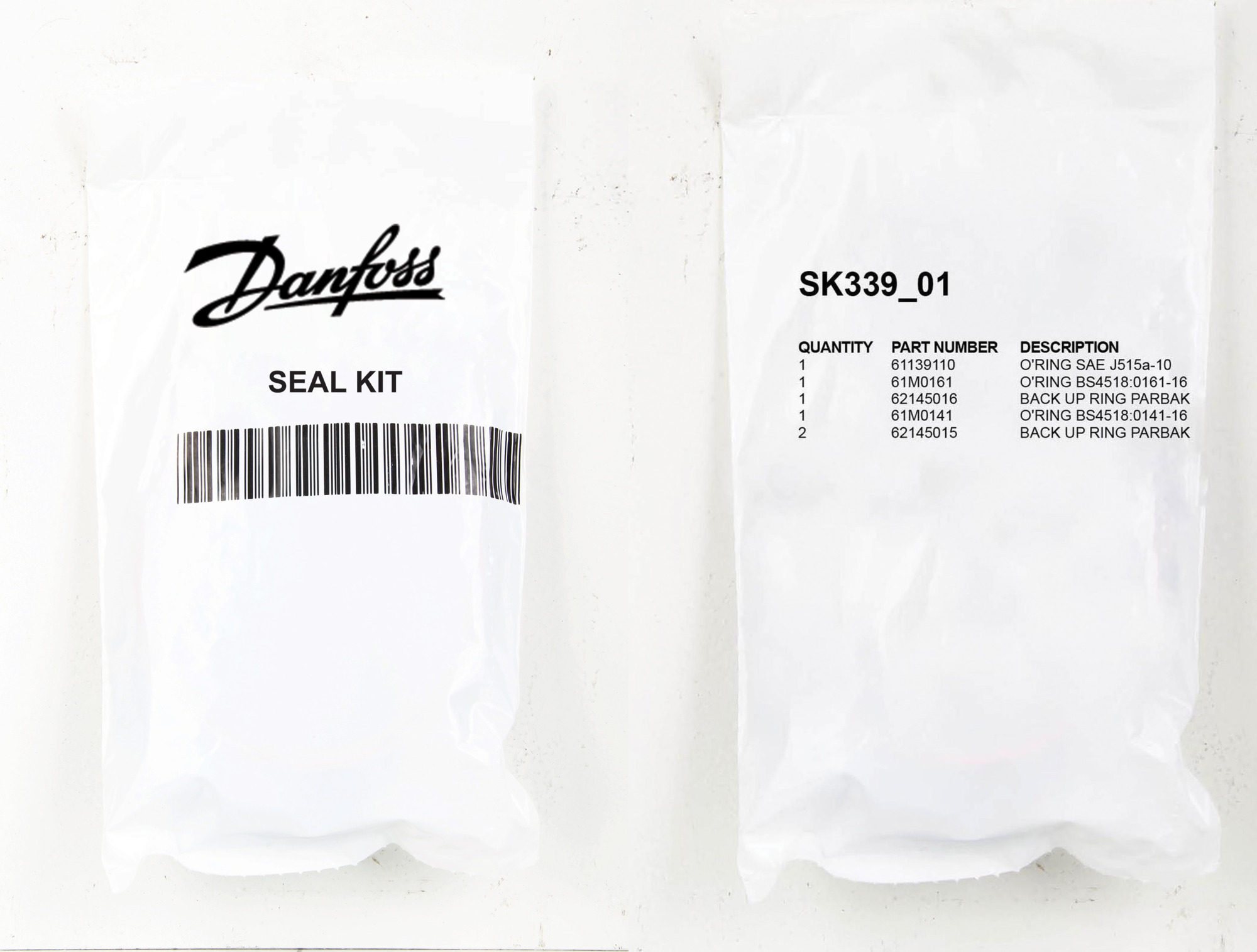SEAL KIT-NITRILE, SK339 (1PD20)