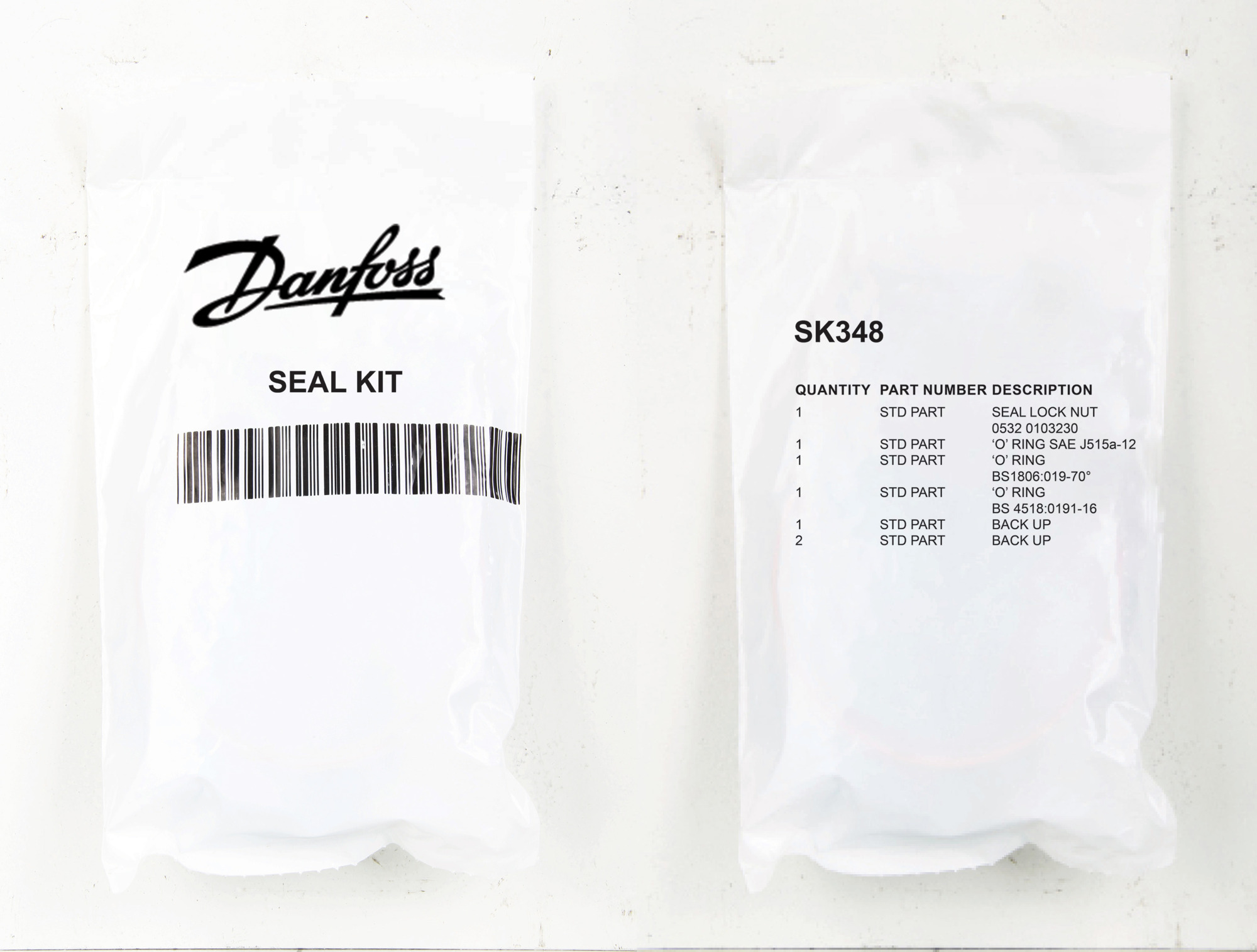 SEAL KIT-NITRILE, SK348 (1CE50)