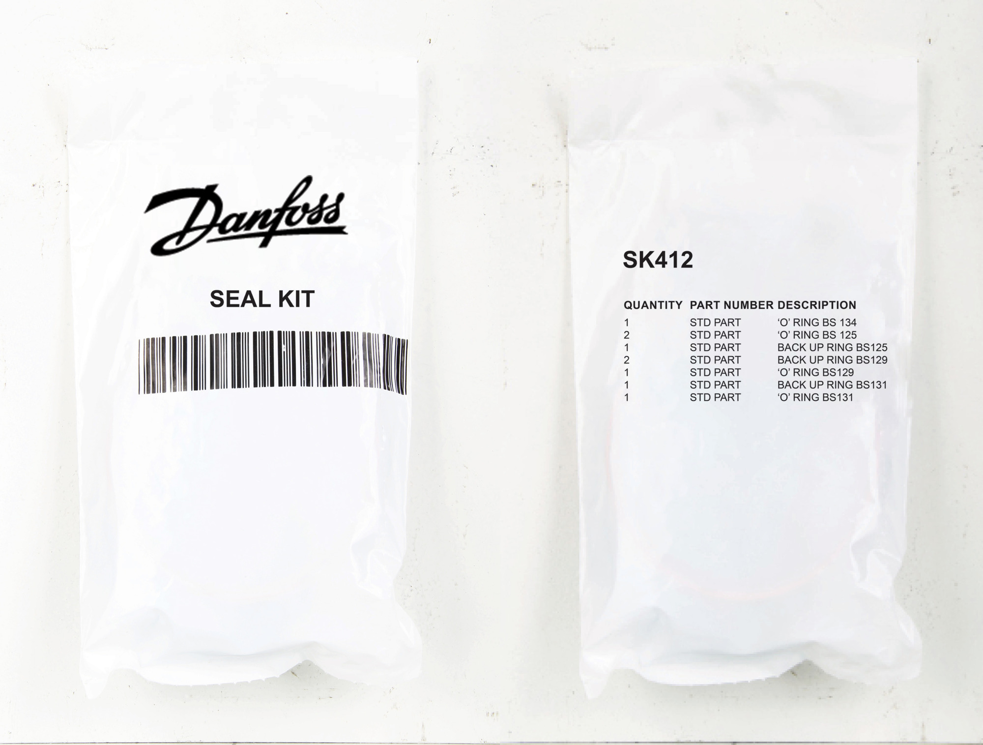 SEAL KIT-NITRILE, SK412 (2FP195)