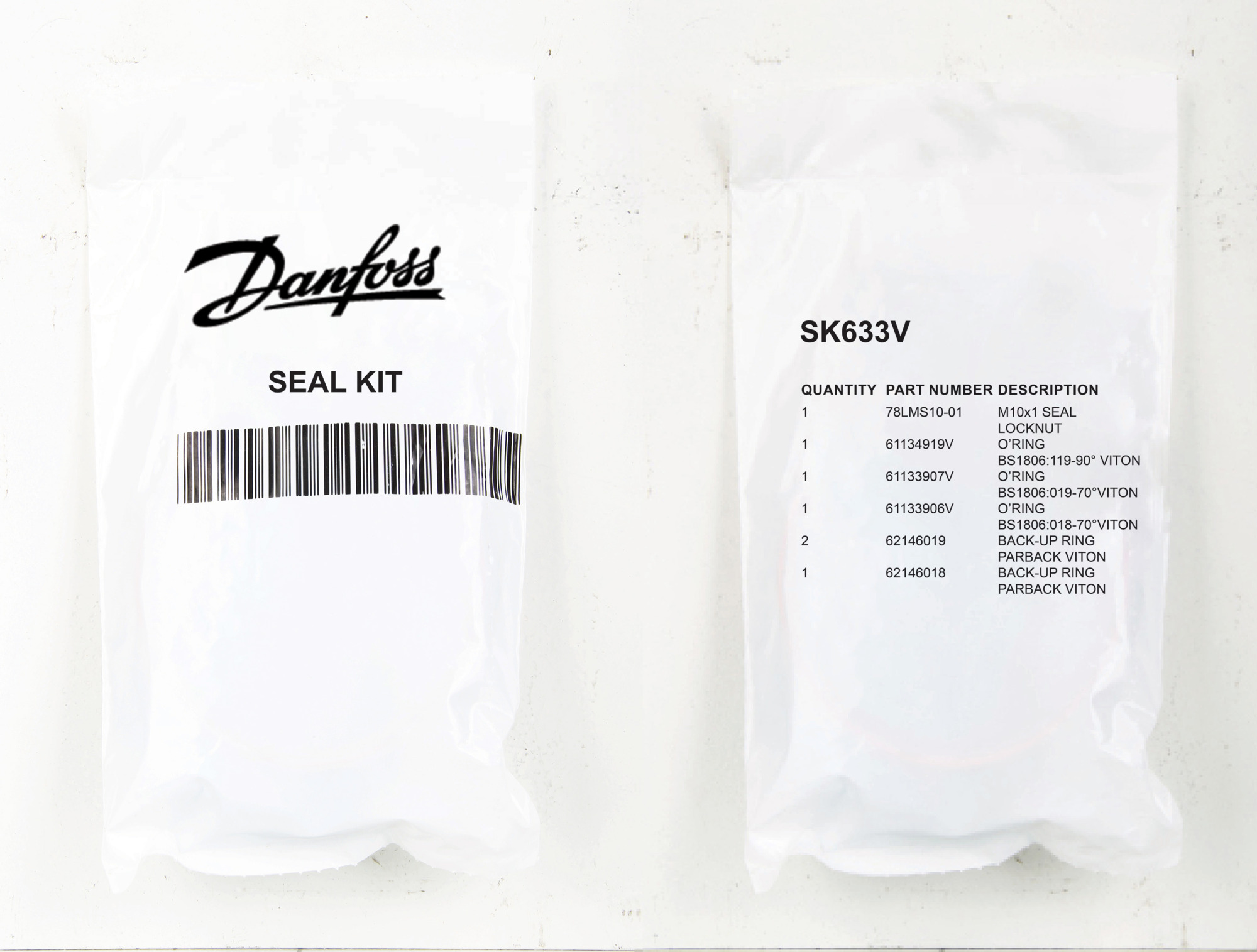 SEAL KIT-NITRILE, SK633V (1CE90/1CER90)