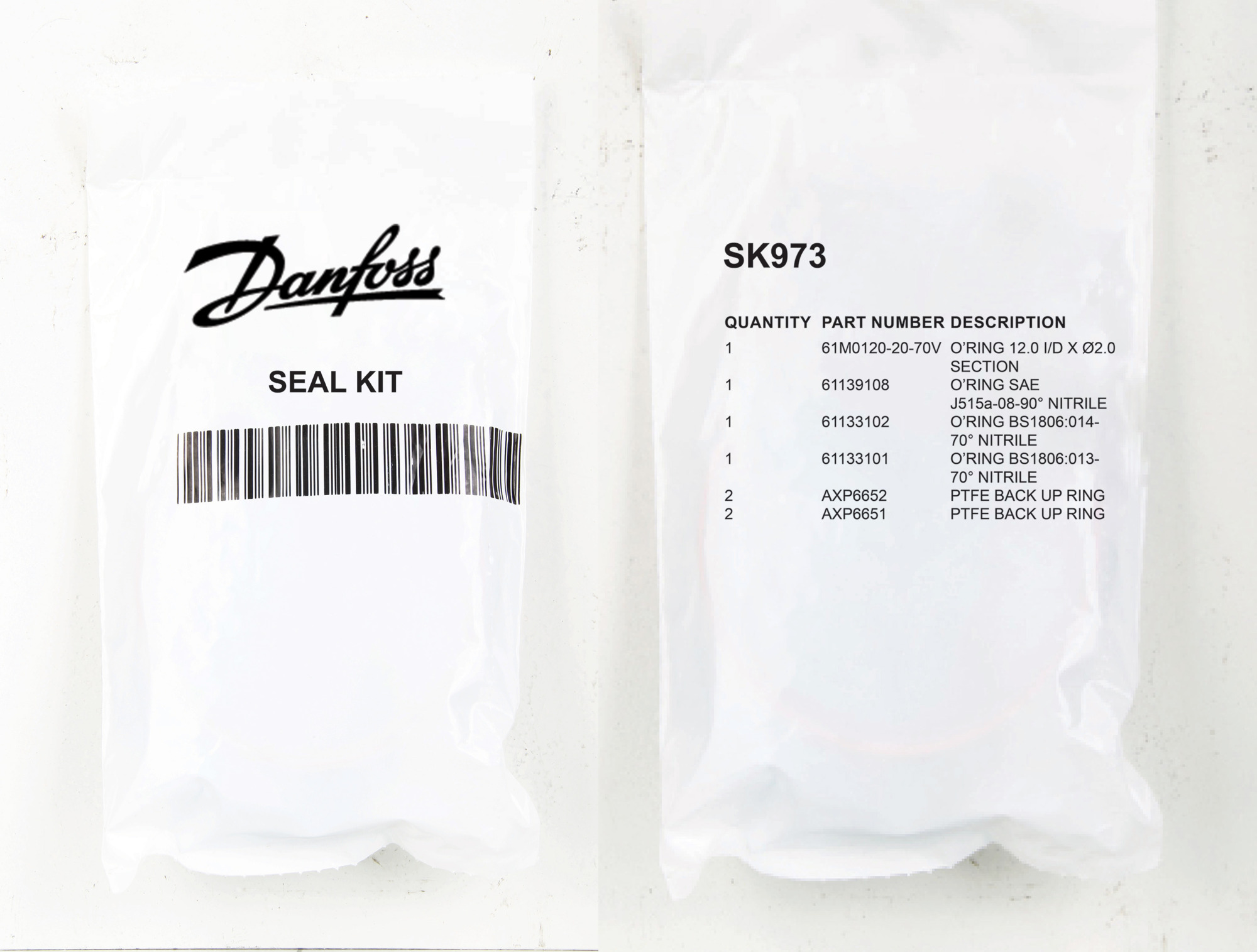 SEAL KIT-NITRILE, SK973 (S220-S239)