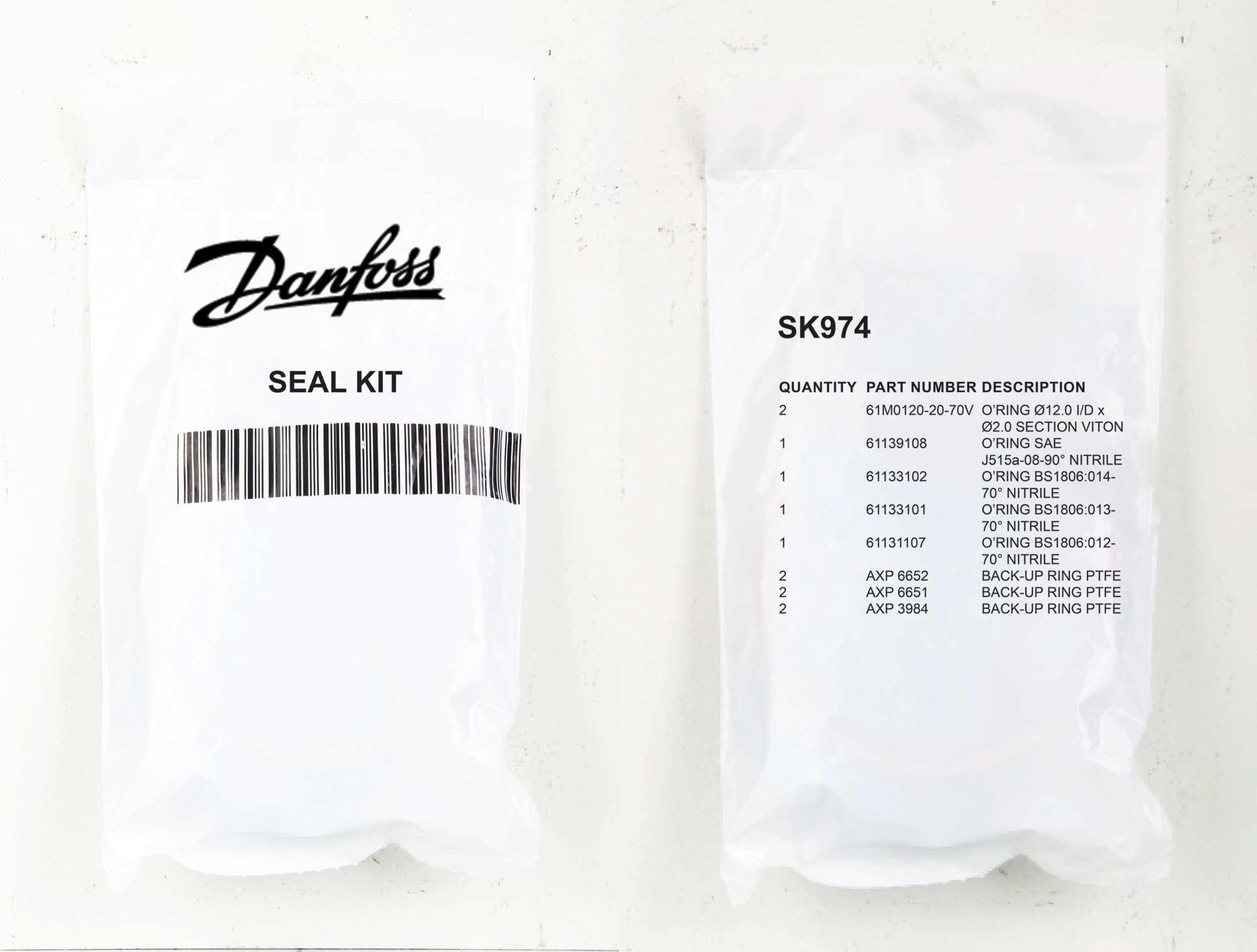 SEAL KIT-NITRILE, SK974 (S240-S277)