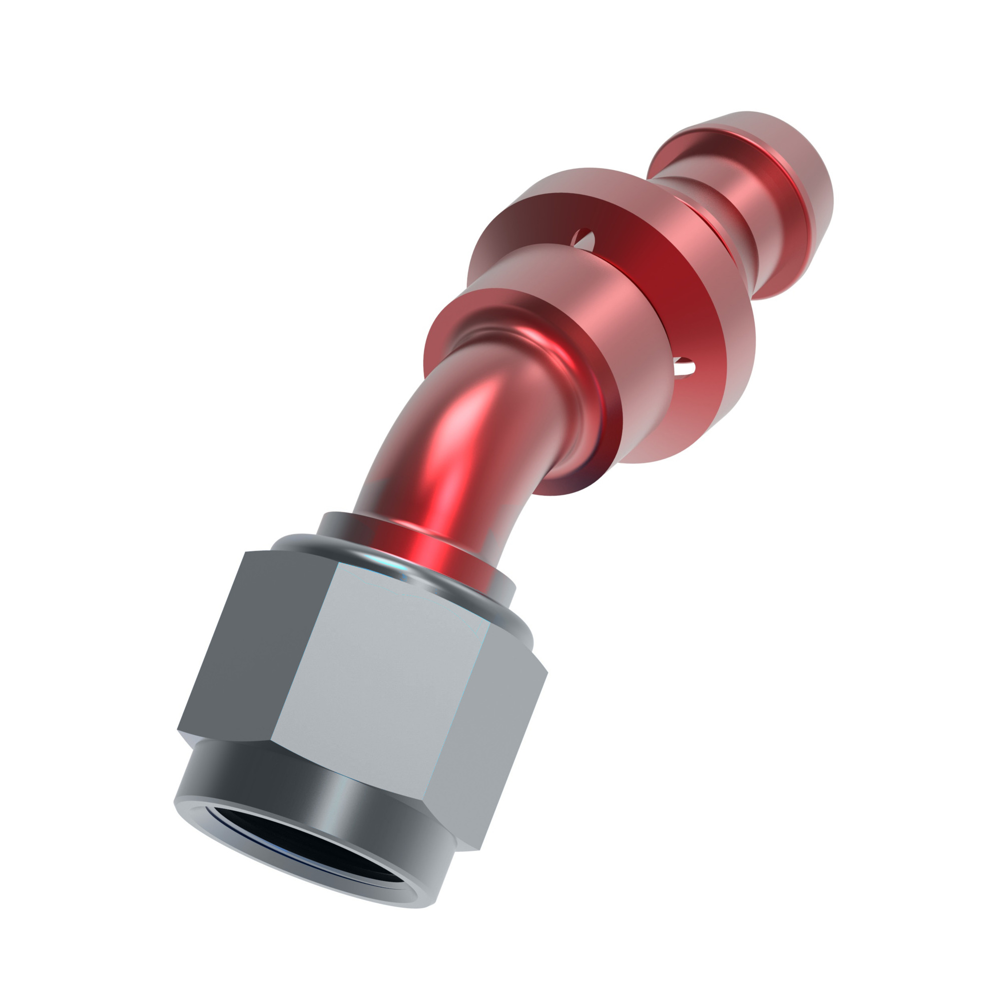 HOSE NIPPLE ASSY,SR/06,JIC-F/06,D,45D