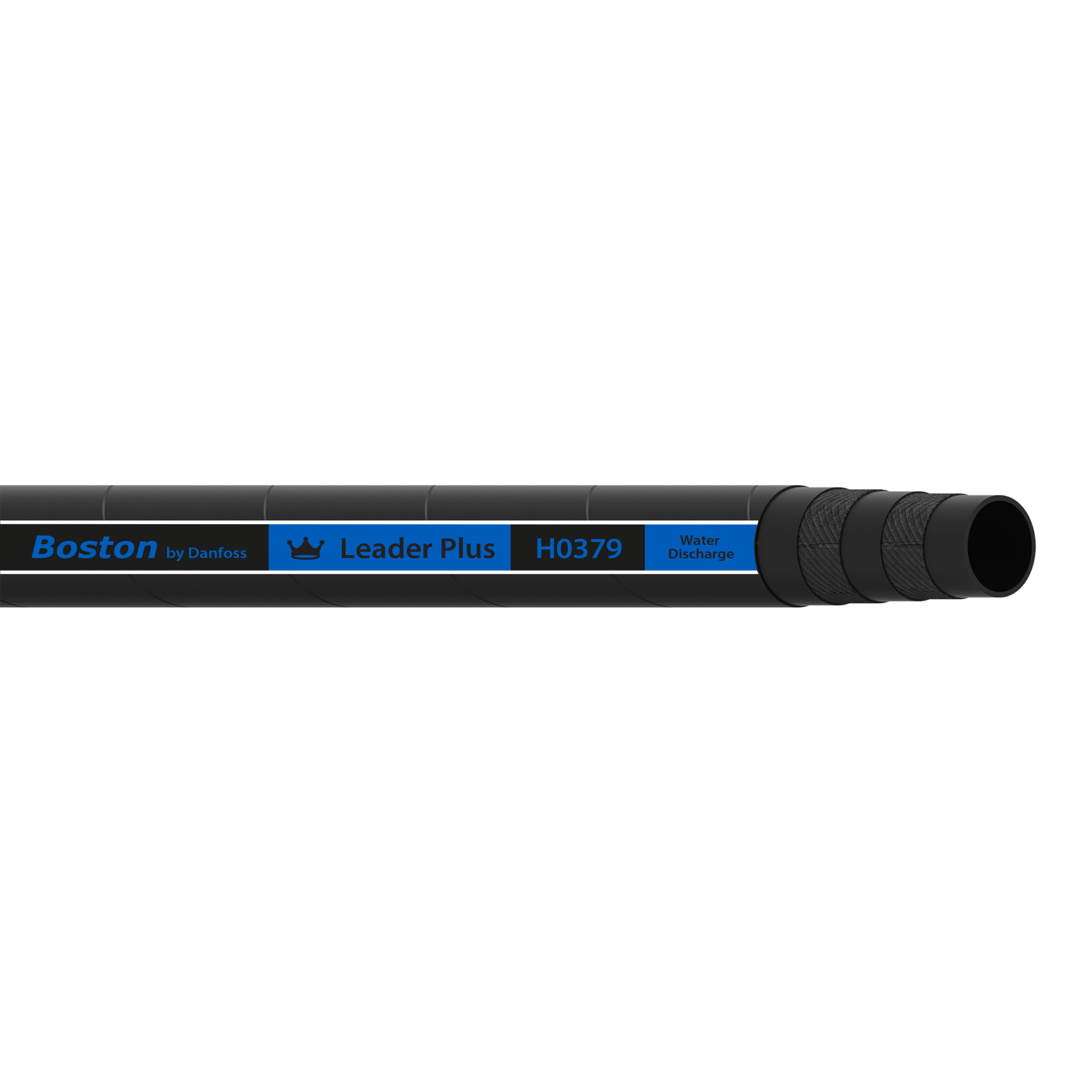 HOSE-BOS, H0379, -24, WATER, BK, 100FT