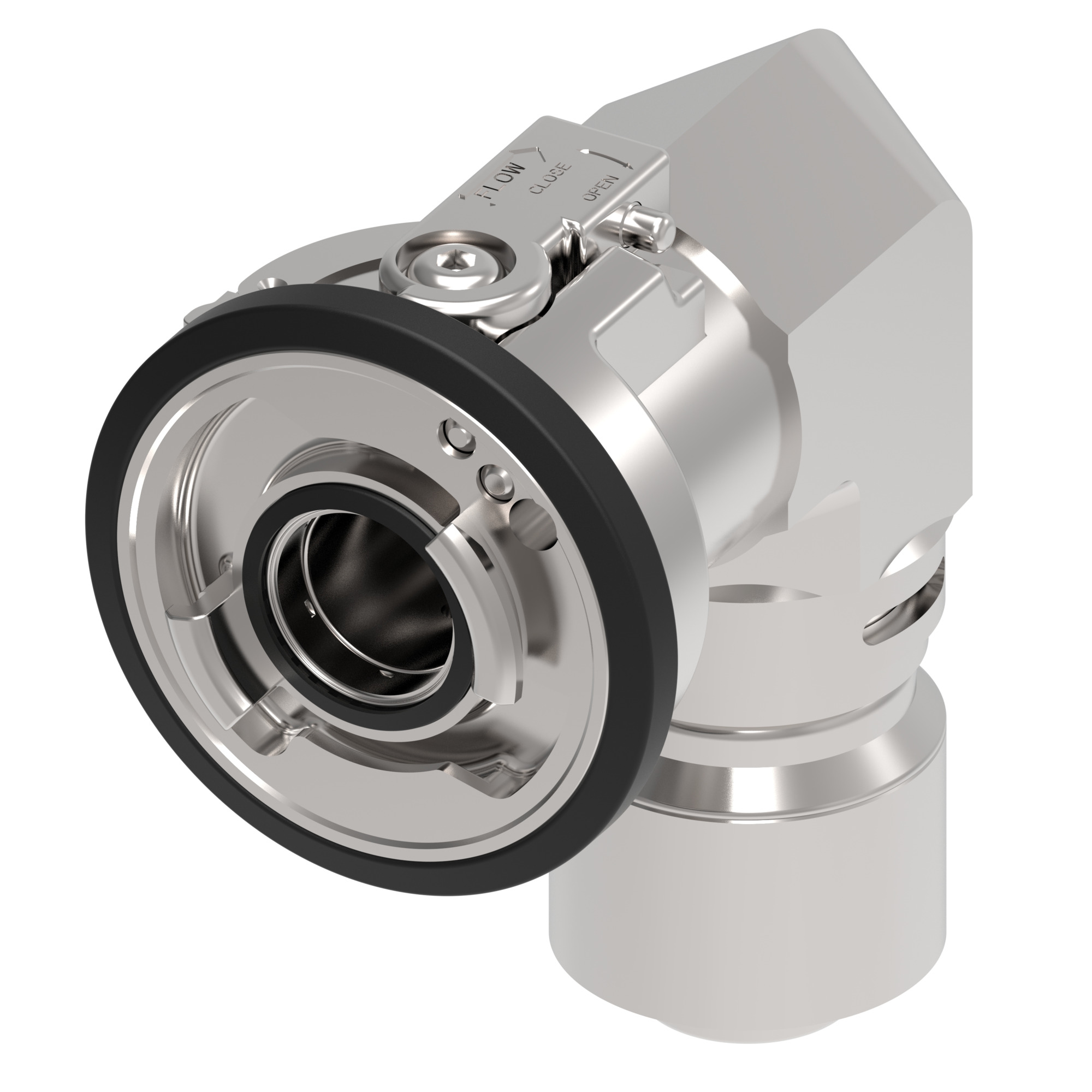 QDC-FD83,U,303,1",1"BARB,EPDM,90D
