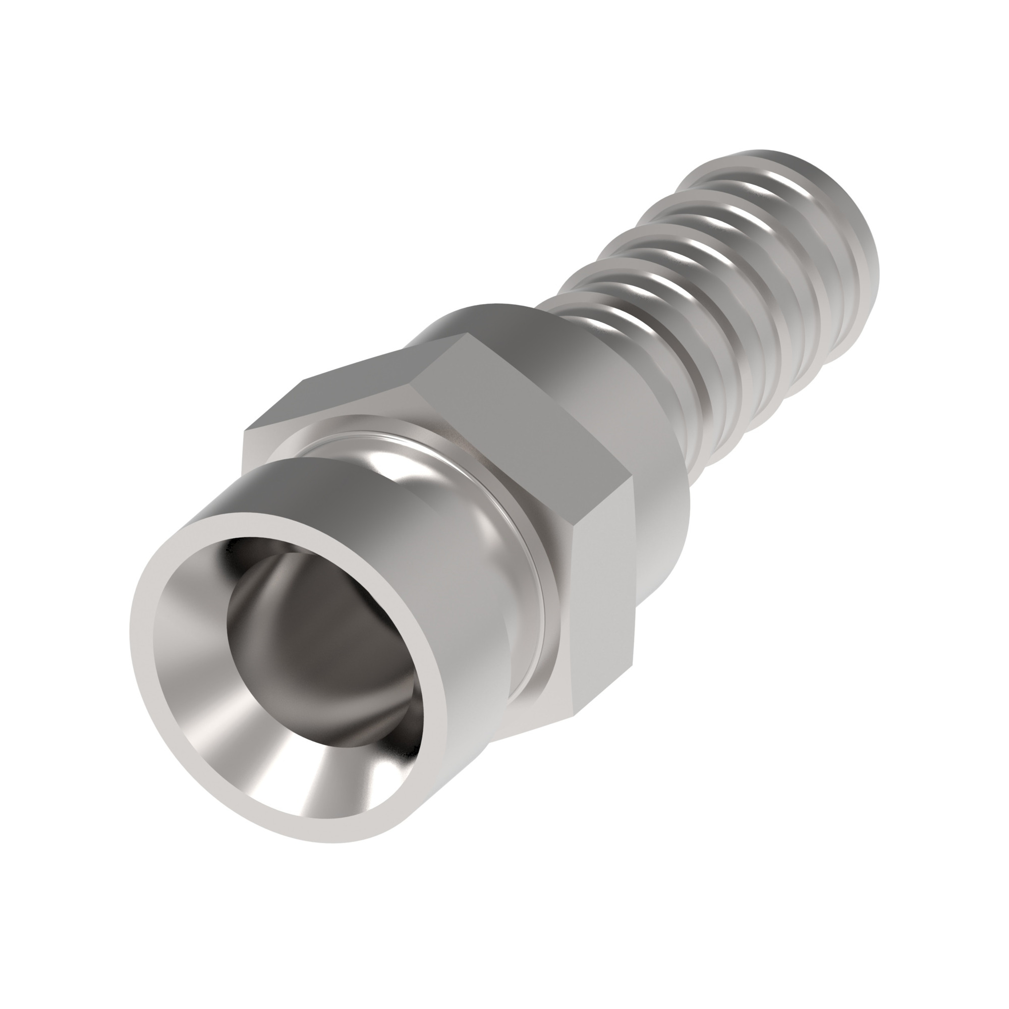 HOSE NIPPLE,5R/04,JIC-F/04,CS,STR