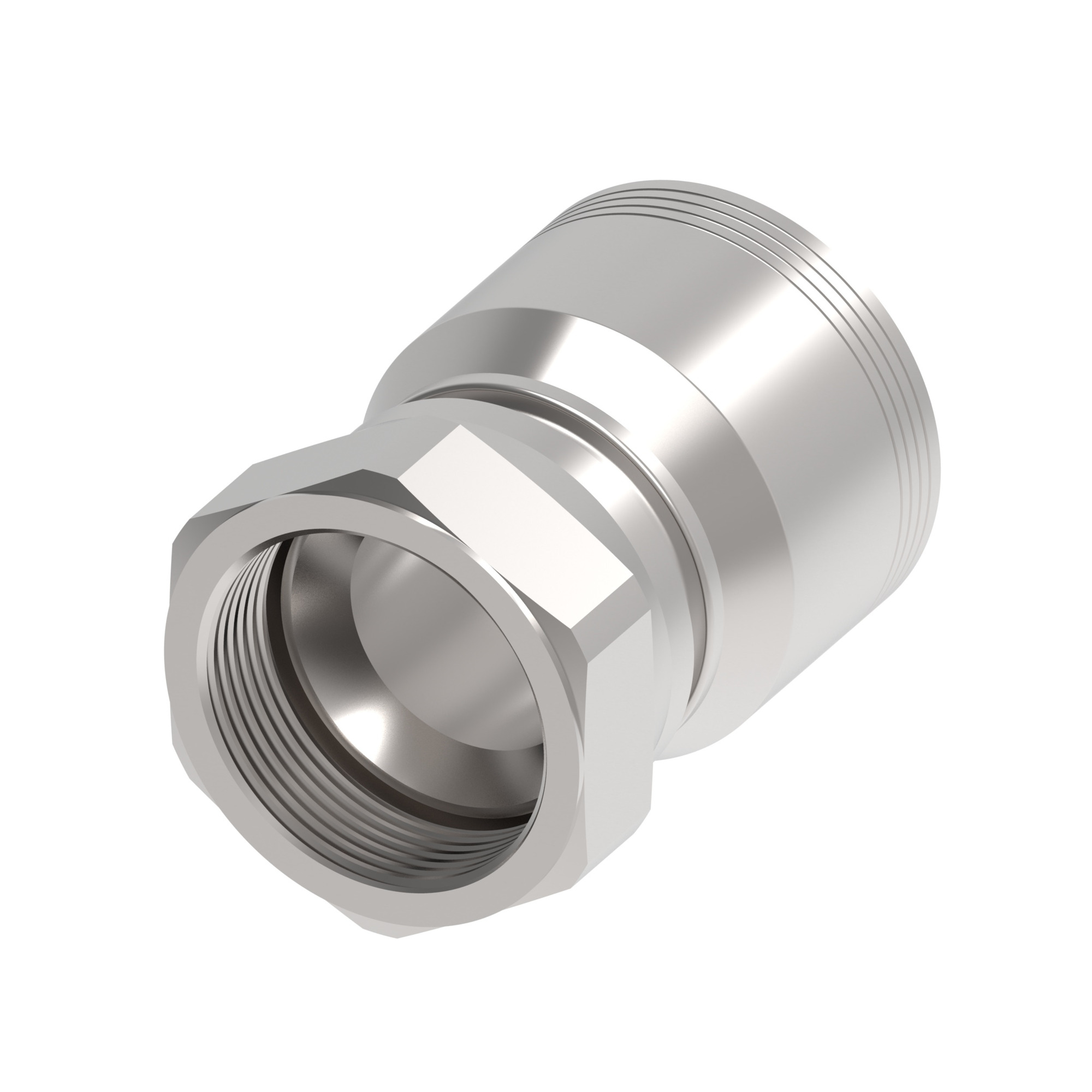 HOSE NIPPLE ASSY,4S/06,JIC-F/06,CS,STR