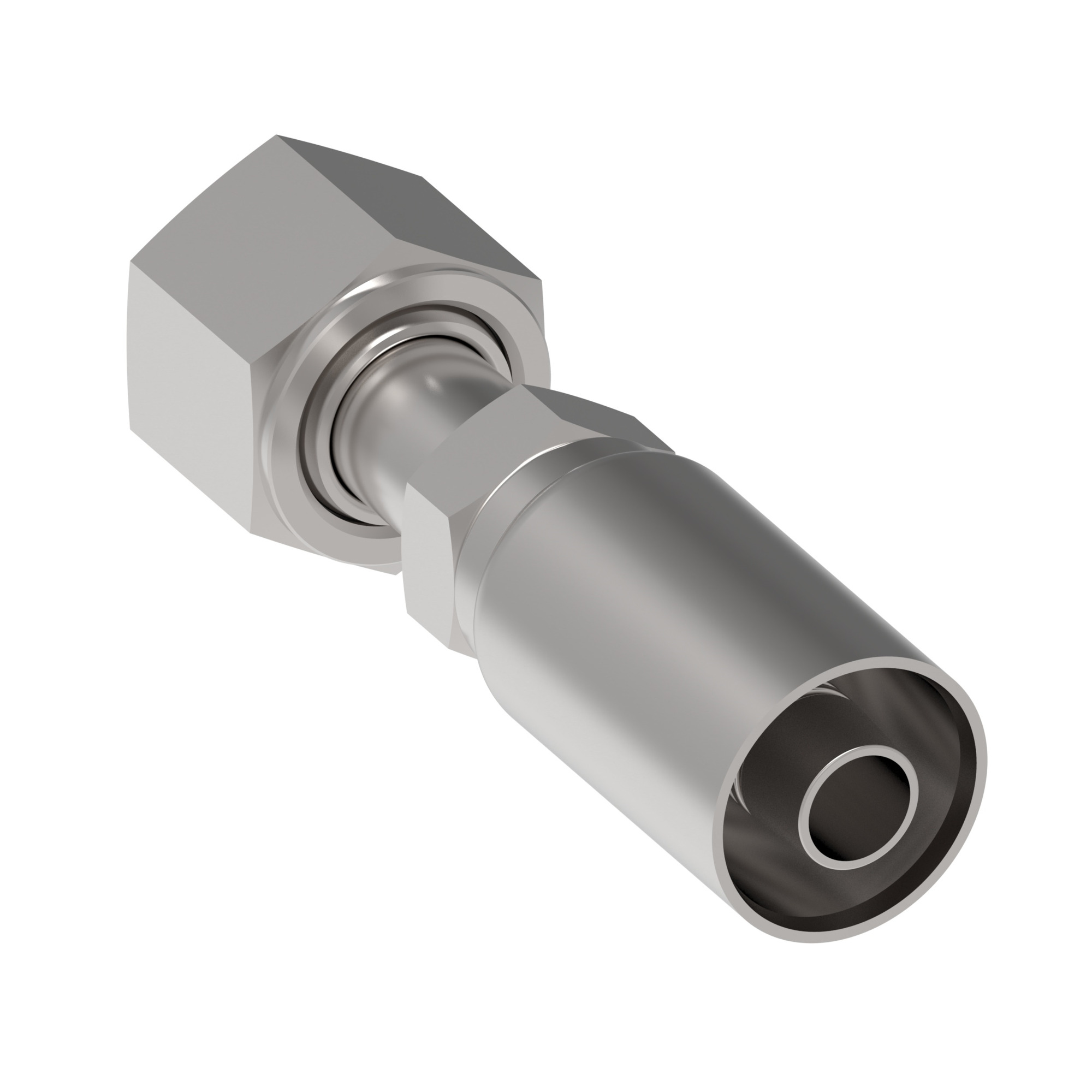 HOSE FTG,SS/08,ORS-F/10,CS,STR