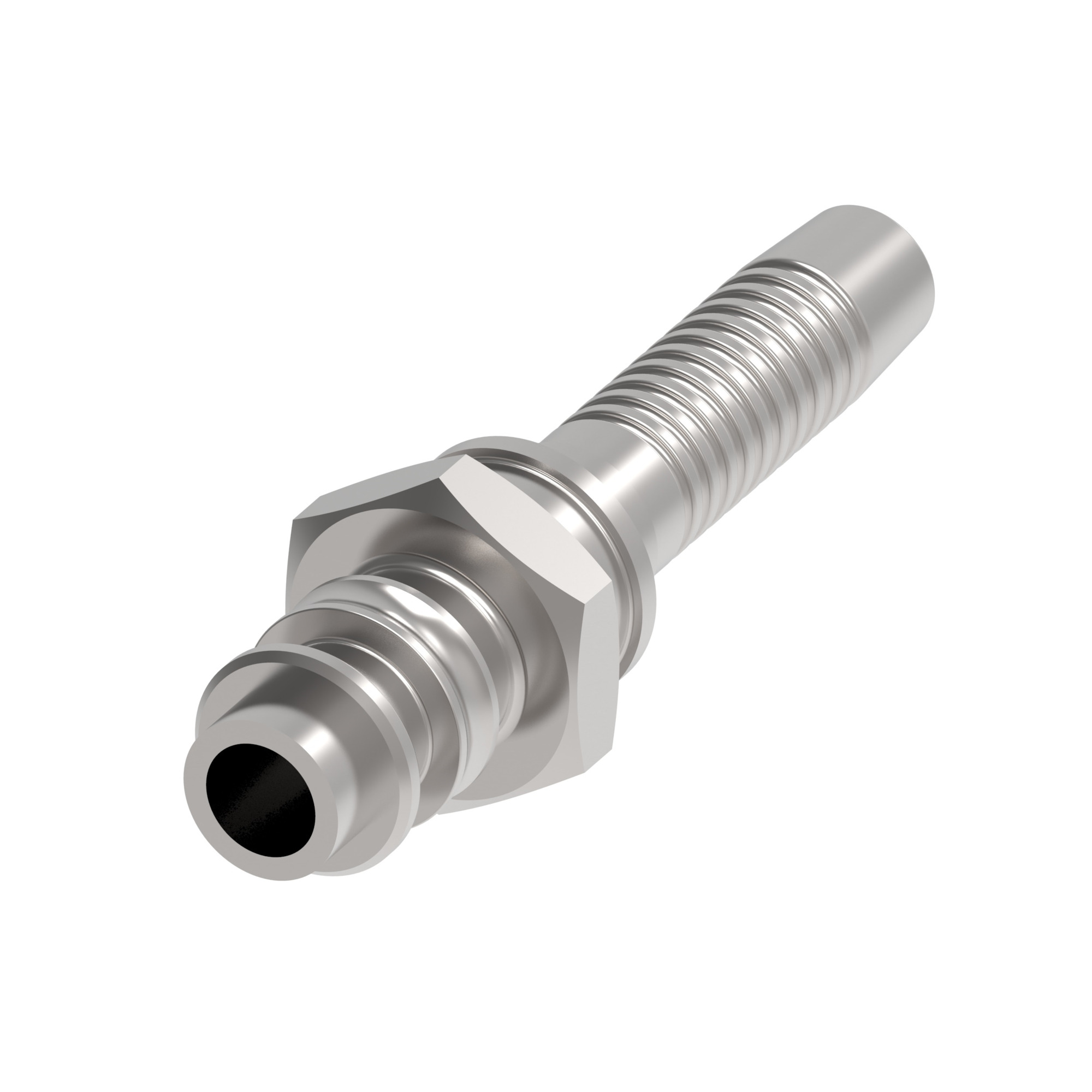 HOSE NIPPLE,4T/06,NPTF-MS/06,CS,STR