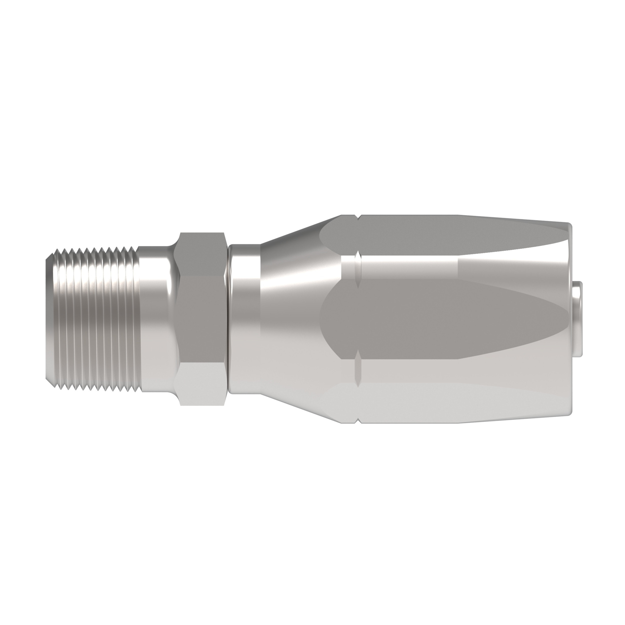 HOSE FTG,2R/06,NPTF-M/06,CS,STR