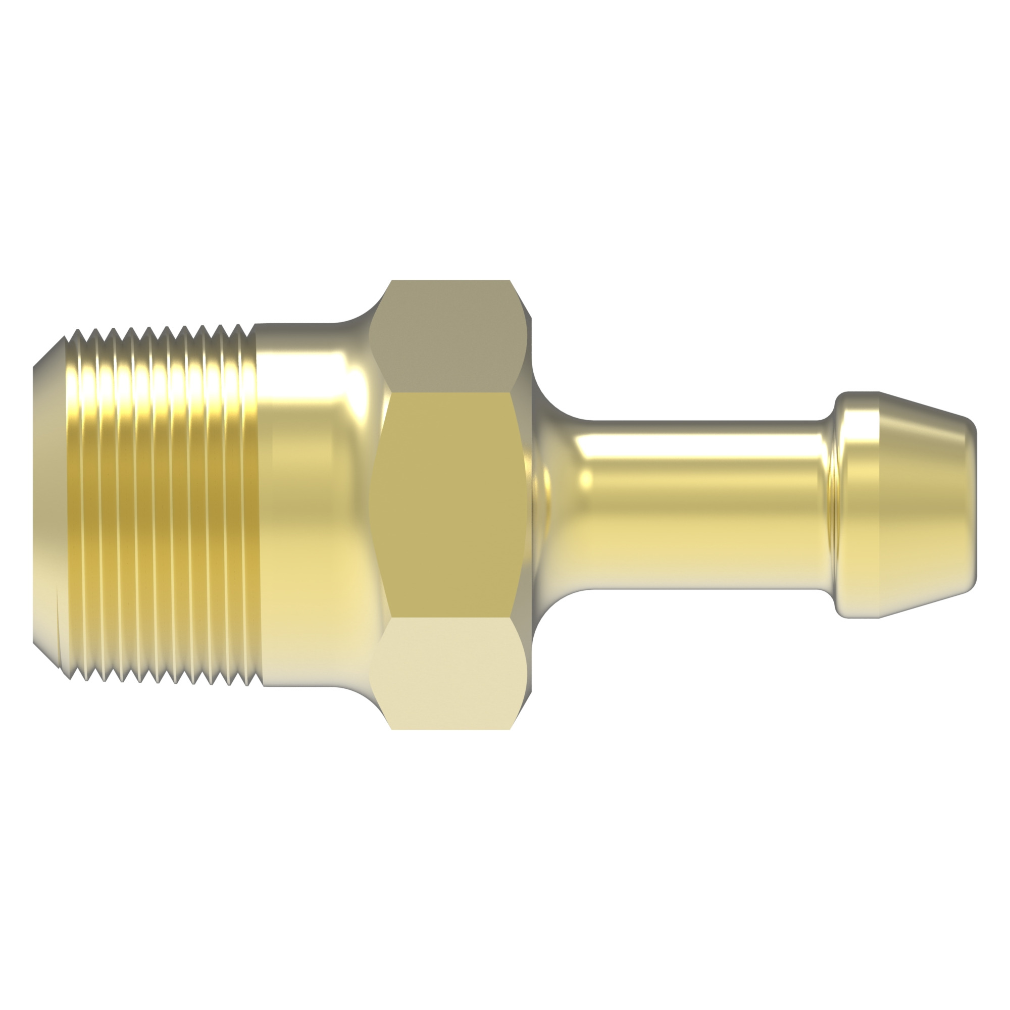 HOSE INSERT,7B/12,NPTF-M/08,BL,STR