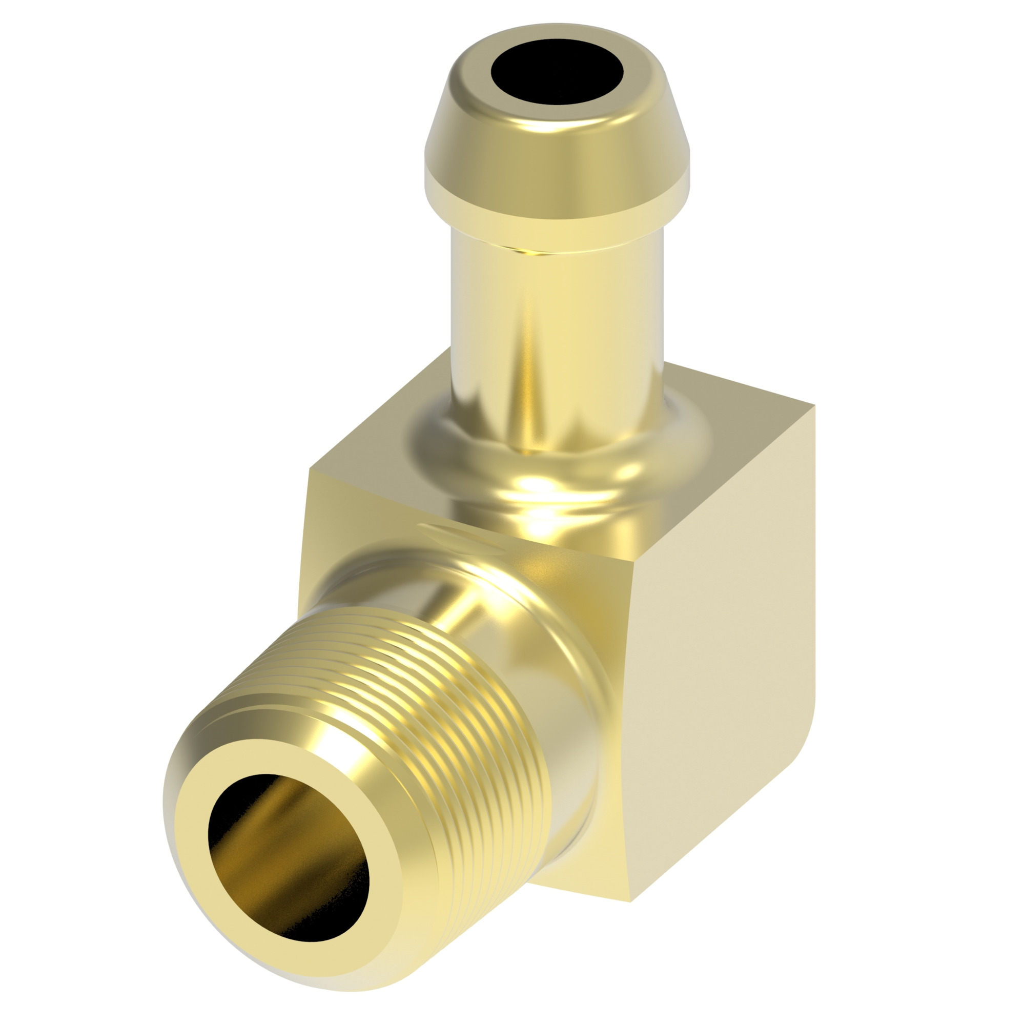 HOSE FTG, 7B/06, NPTF-M/06, B, 90D