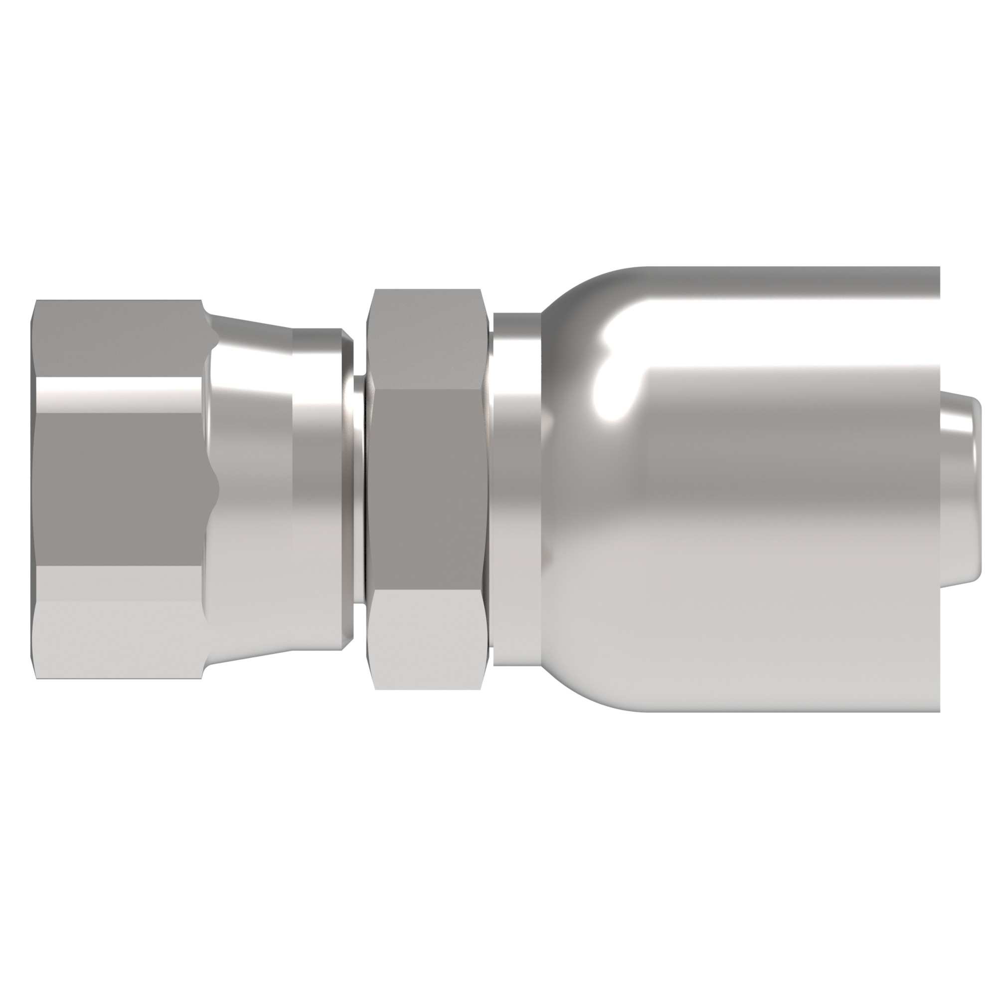 HOSE FTG,9E/16,JIC-F/16,CS,STR