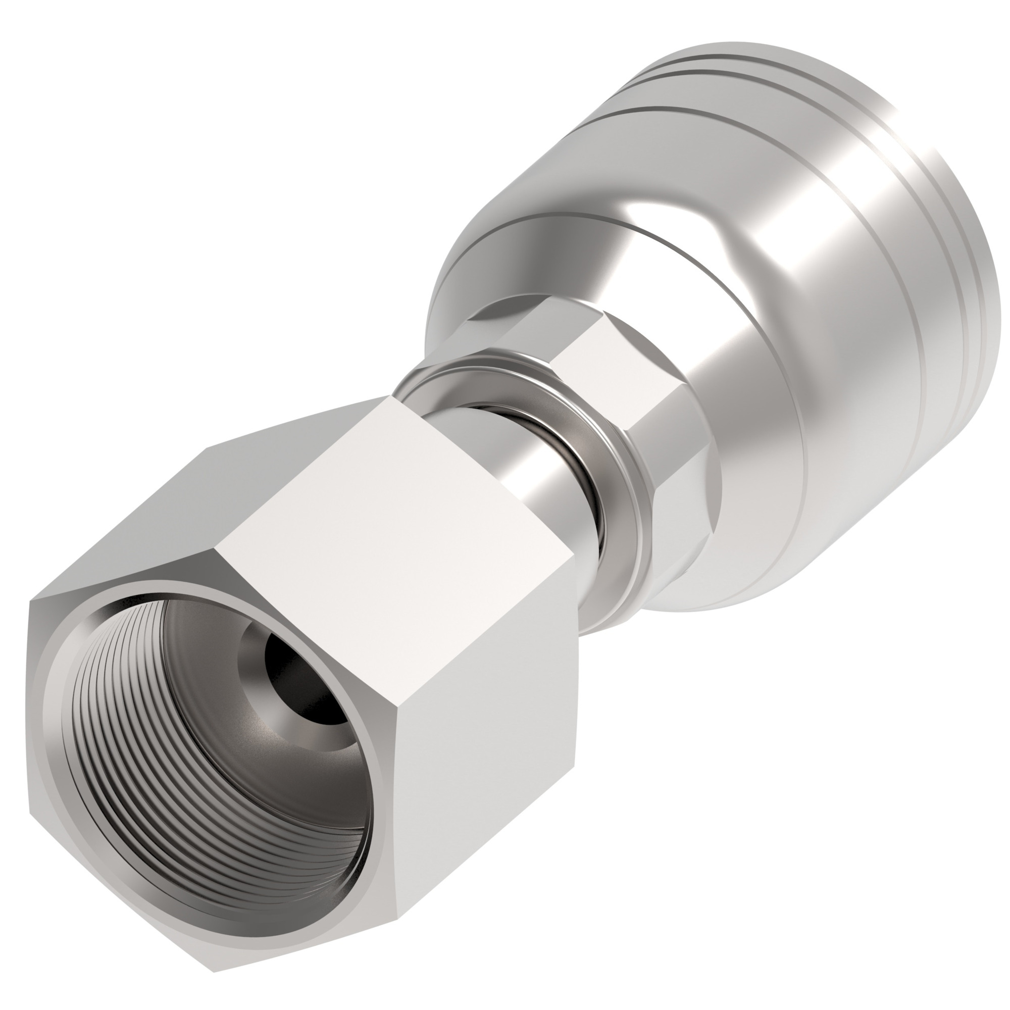 HOSE FTG, 1A/06, ORS-F/08, CS, STR