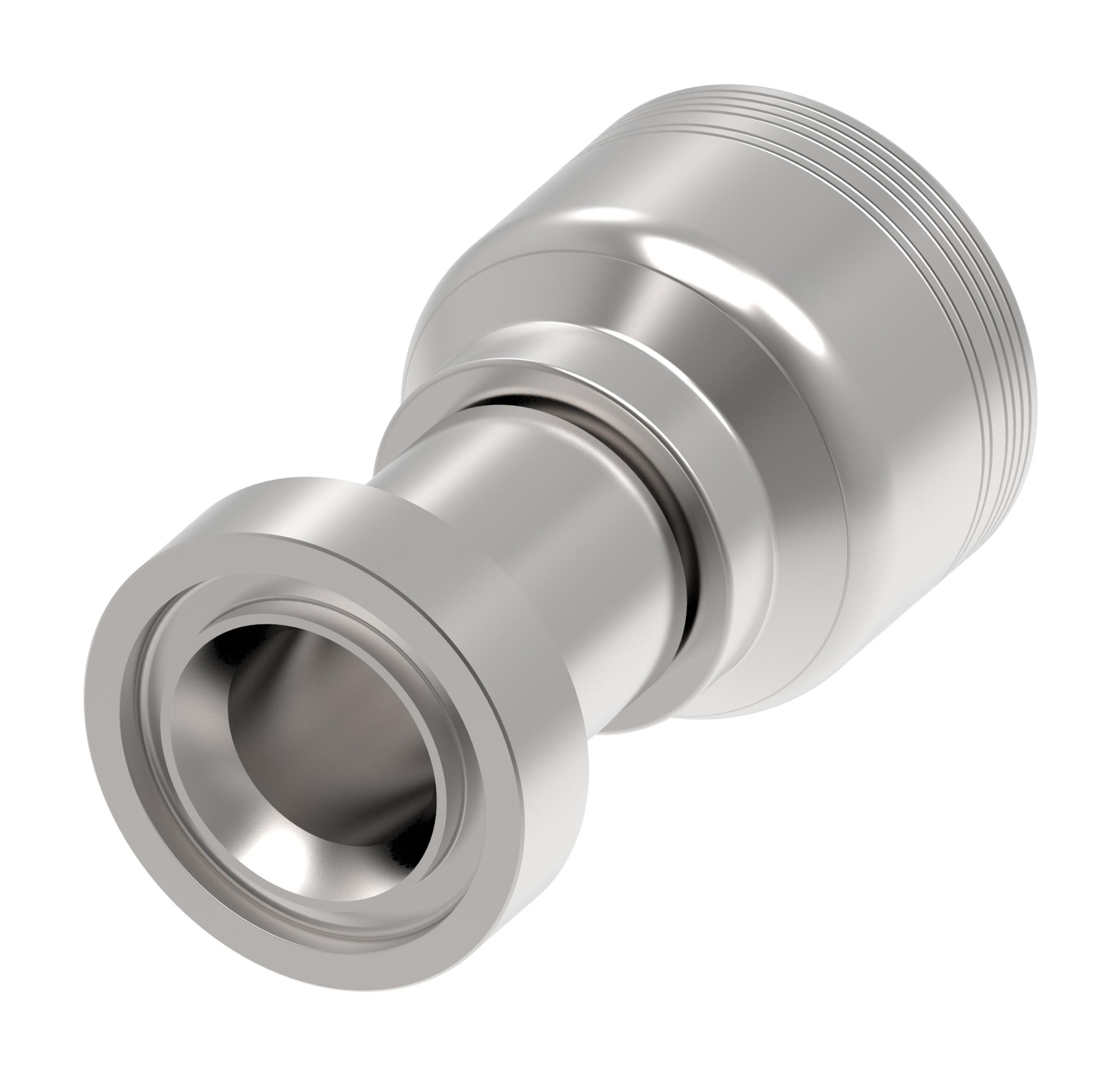 Ftng (perm), 6-sprl, Cat Flange - Str