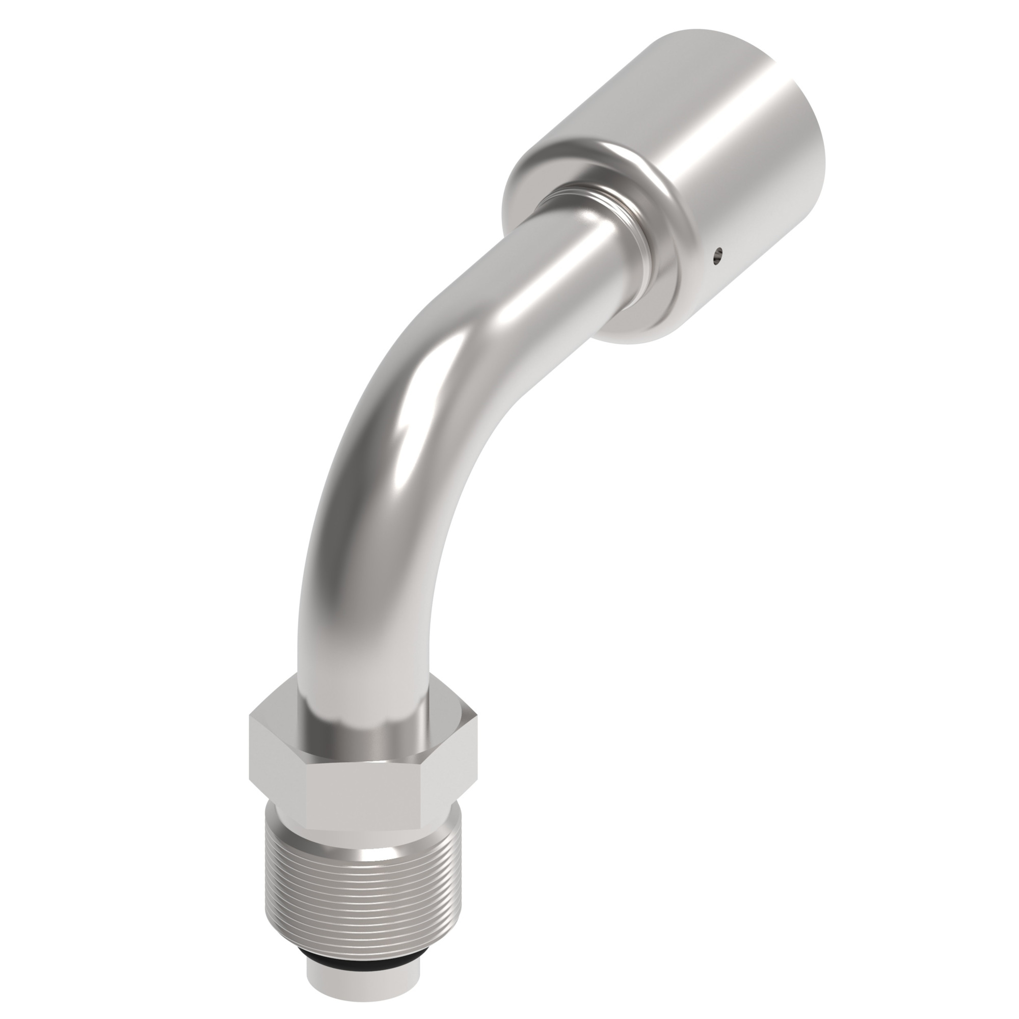Ftng (perm) Refrig Male Tube-O, 90 Deg