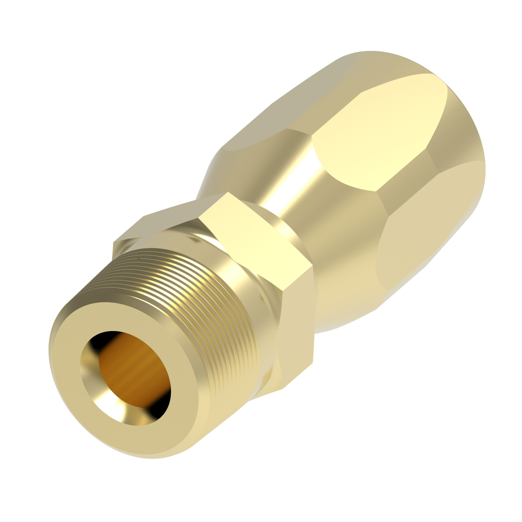 HOSE FTG, 5R/12, NPTF-M/12, B, STR