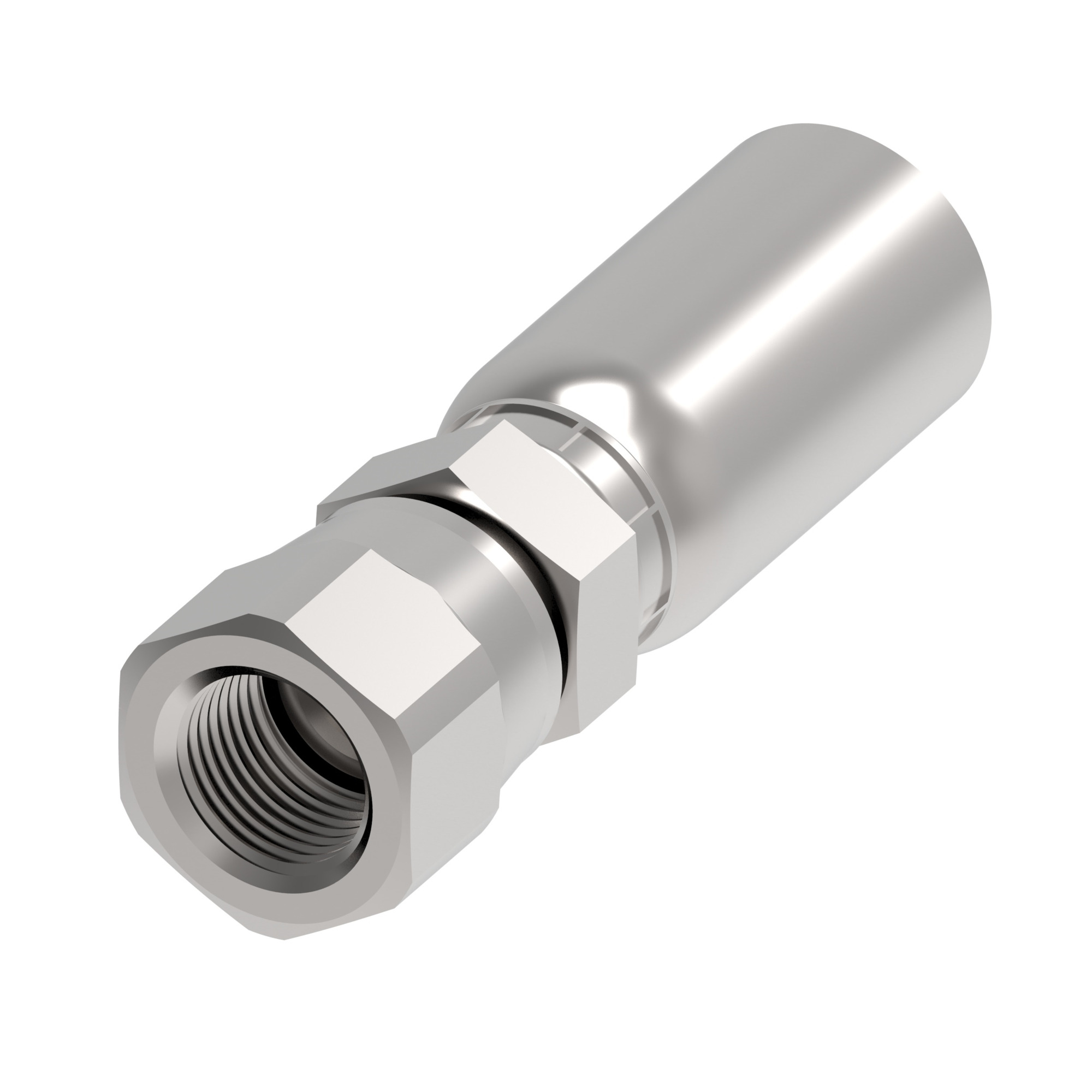 HOSE FTG, 4T/03, NPTF-M/04, CS, STR