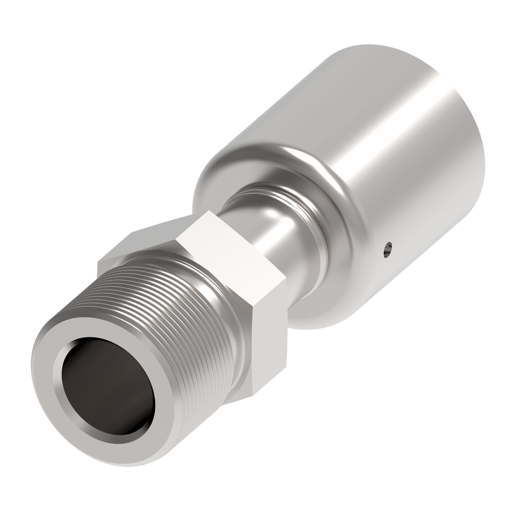 HOSE FTG,7E/06,COMP-M/06,CS,STR