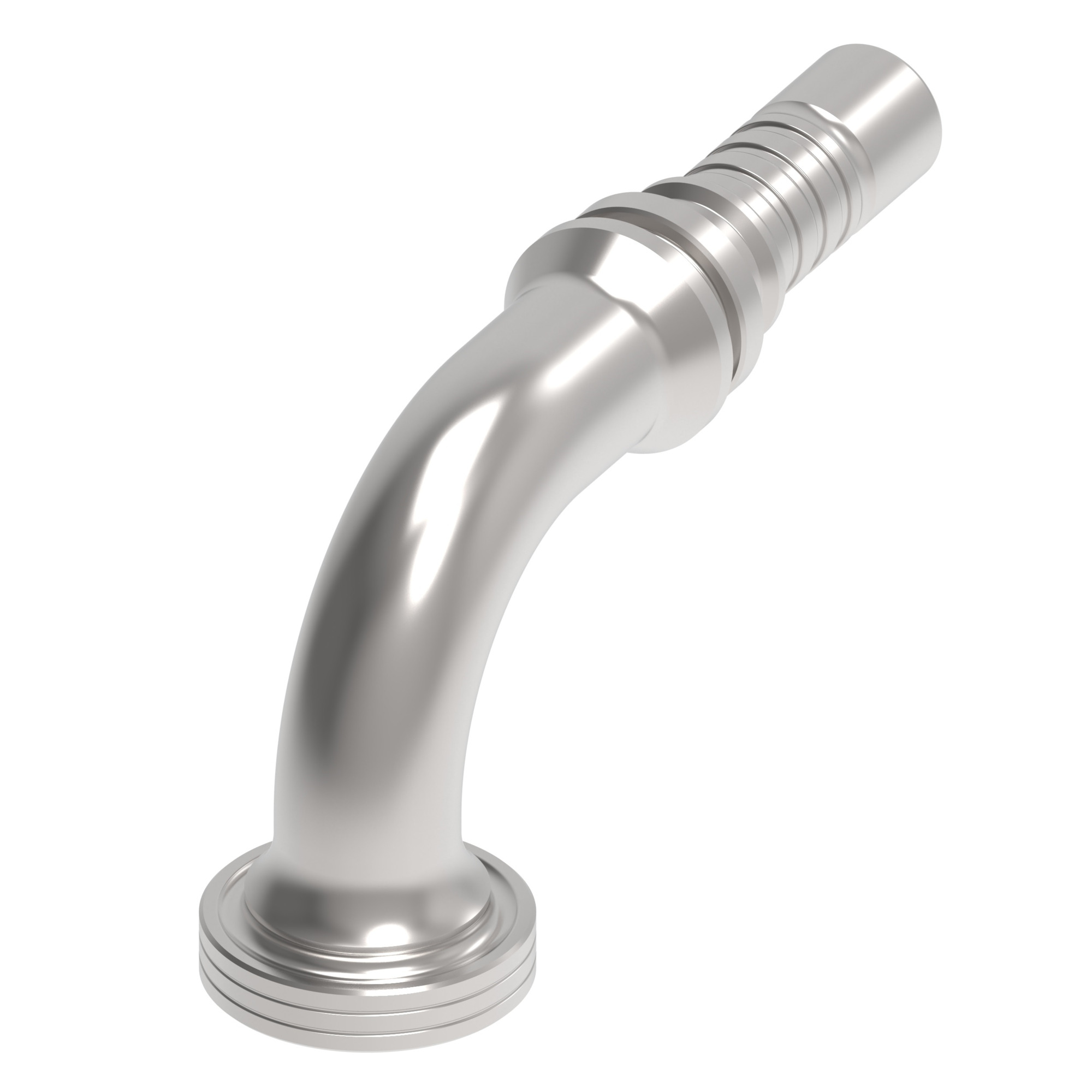 HOSE NIPPLE, 1W/32, C62/32, -S, 90D, 130