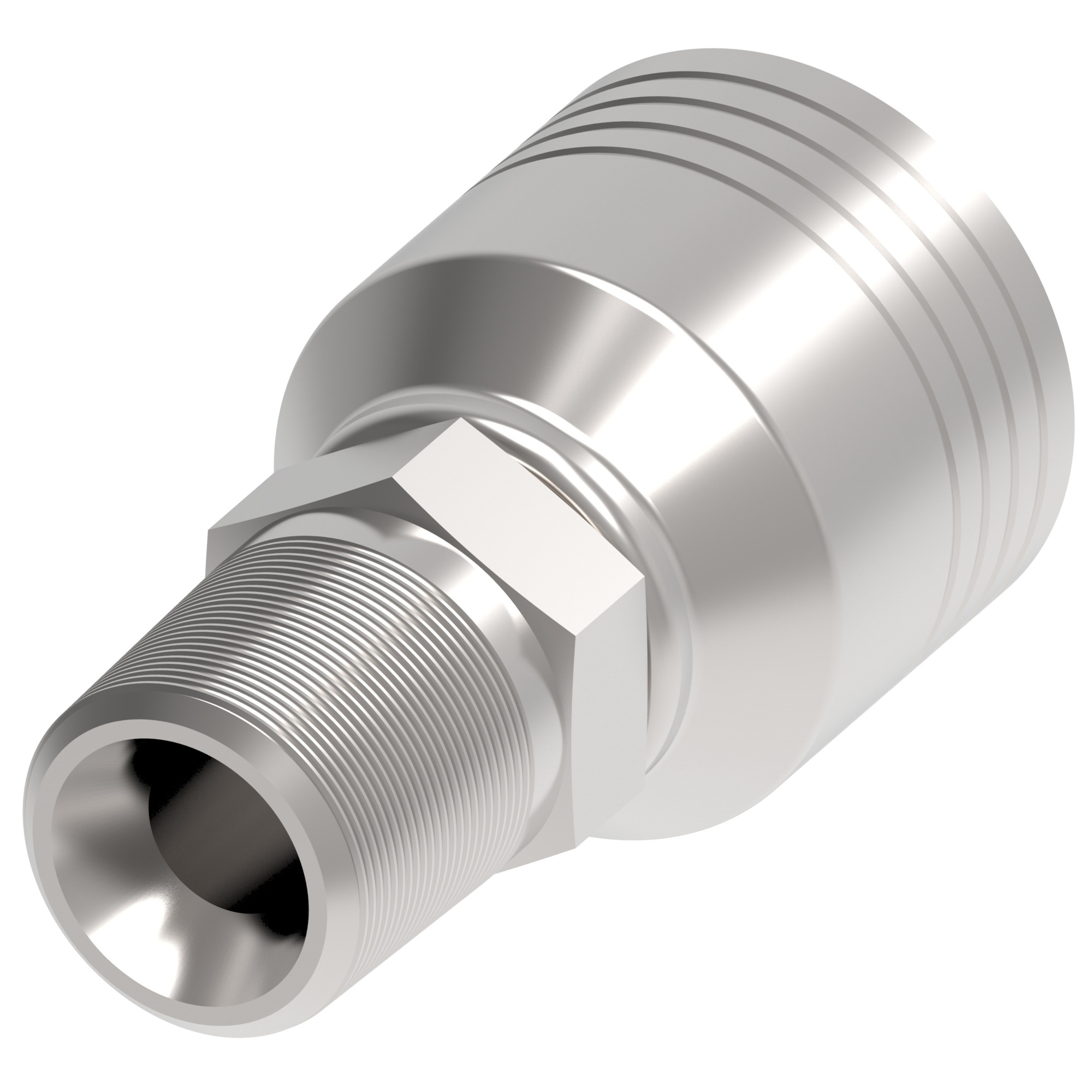 HOSE NIPPLE ASSY,4S/20,BSPT-M/20,CS,STR