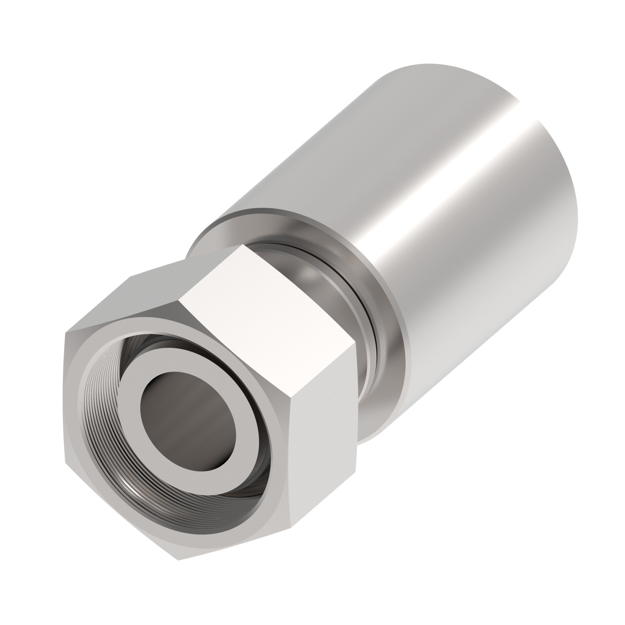 HOSE FTG, 6S/20, DKOH-B/32, CS, STR
