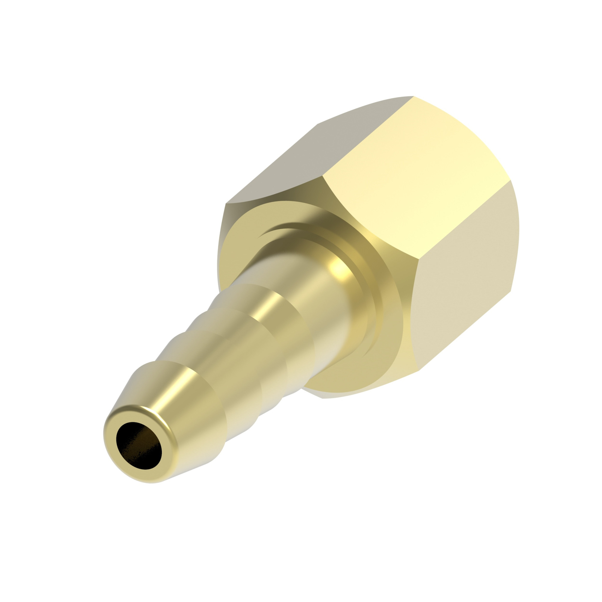 Ftng(reus)Brass -6Hosex-6 F SAE37 Swivel