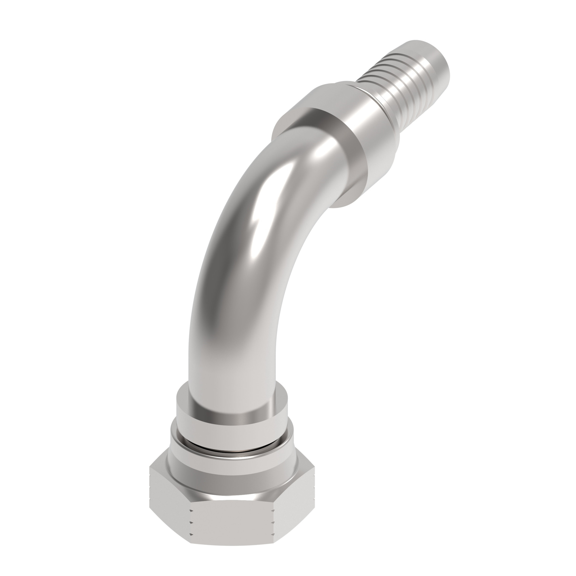 HOSE NIPPLE ASSY,1W/10,JIC-F/10,CS,90D