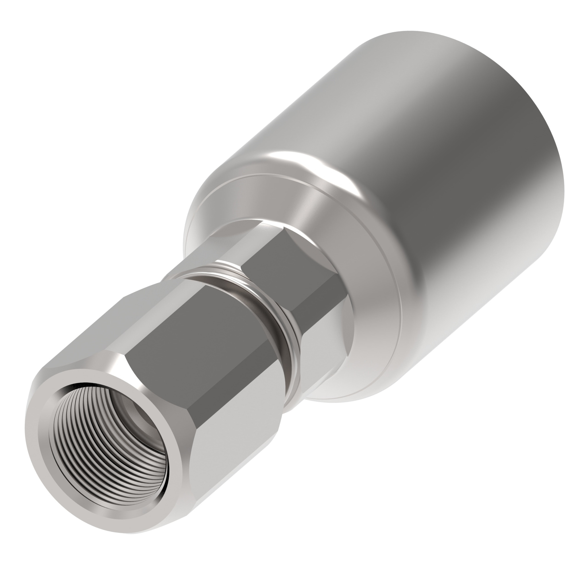 HOSE FTG, 4T/04, JIC-F/04, CS, STR