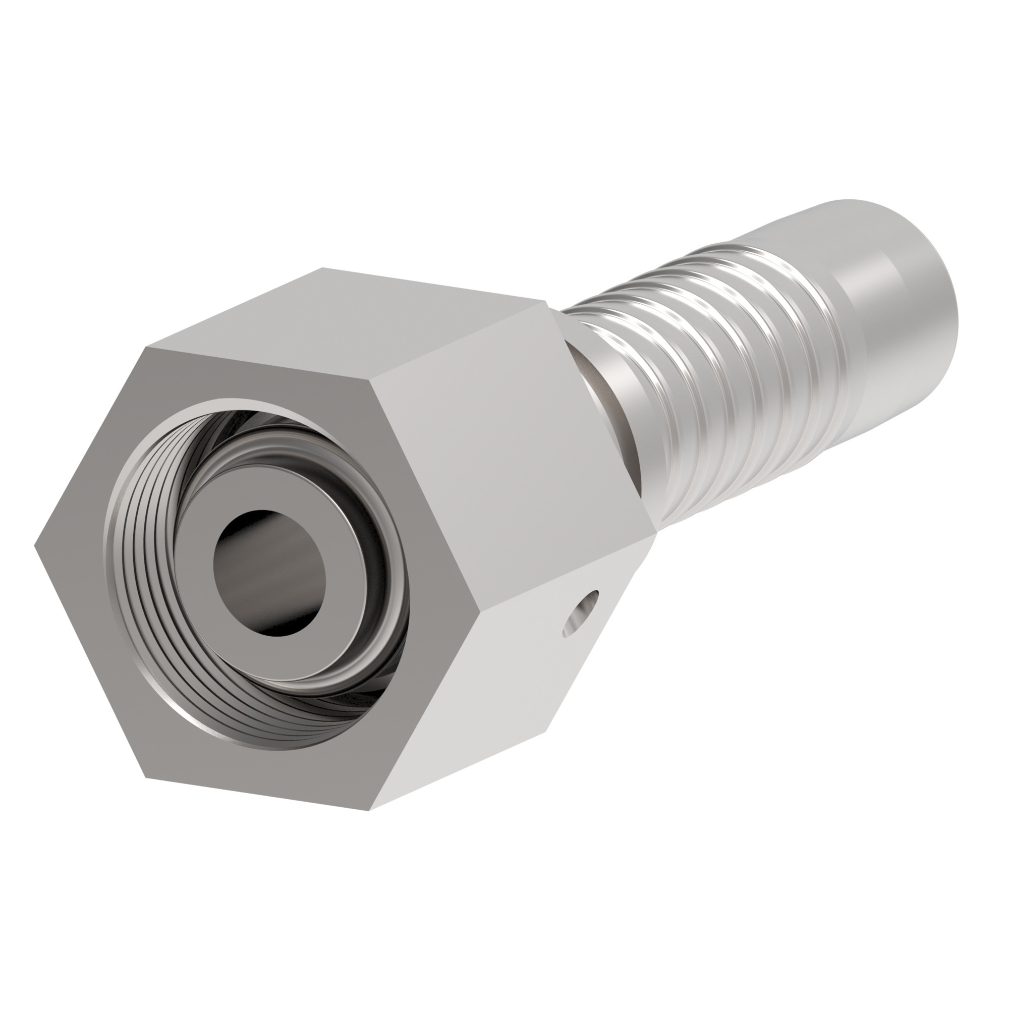 HOSE NIPPLE ASSY,2P/08,DKOH-B/20,CS,STR