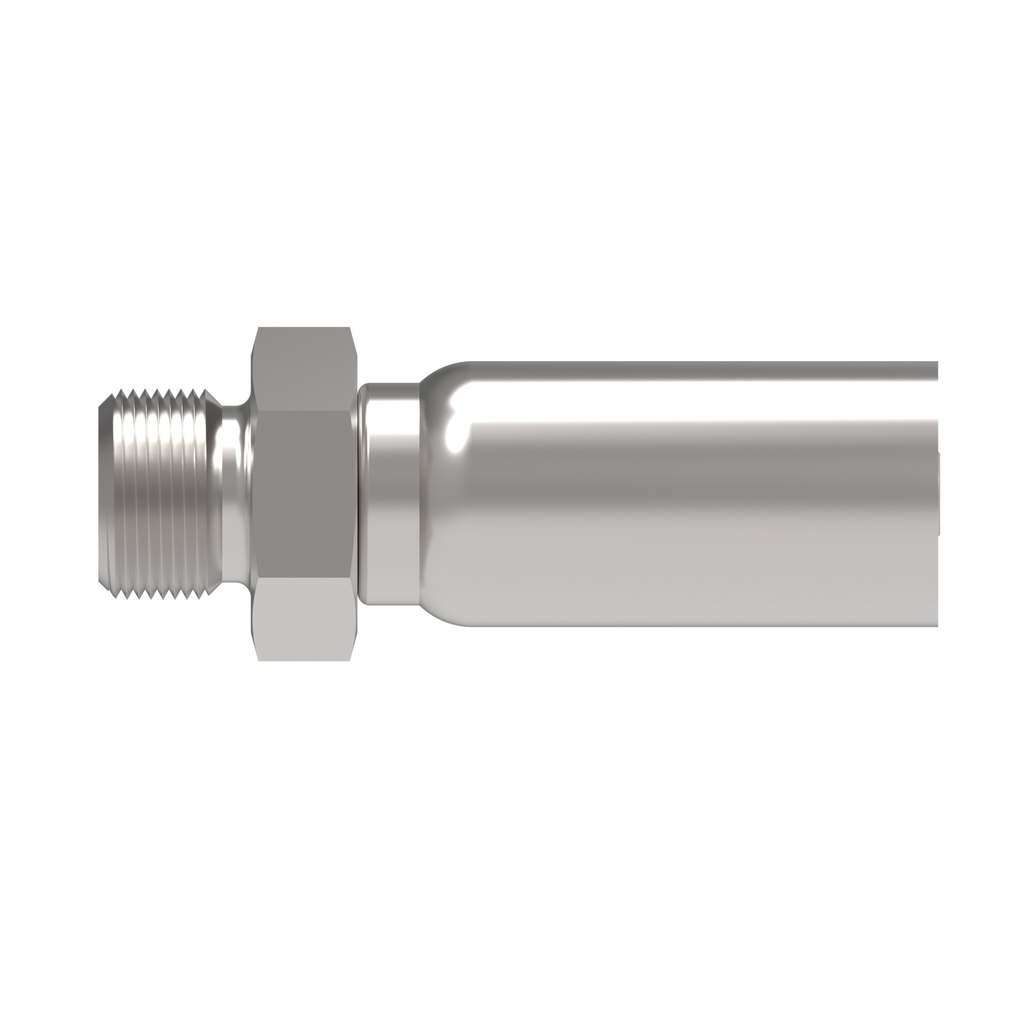 HOSE FTG, SS/16, DKOL/05, CS, STR