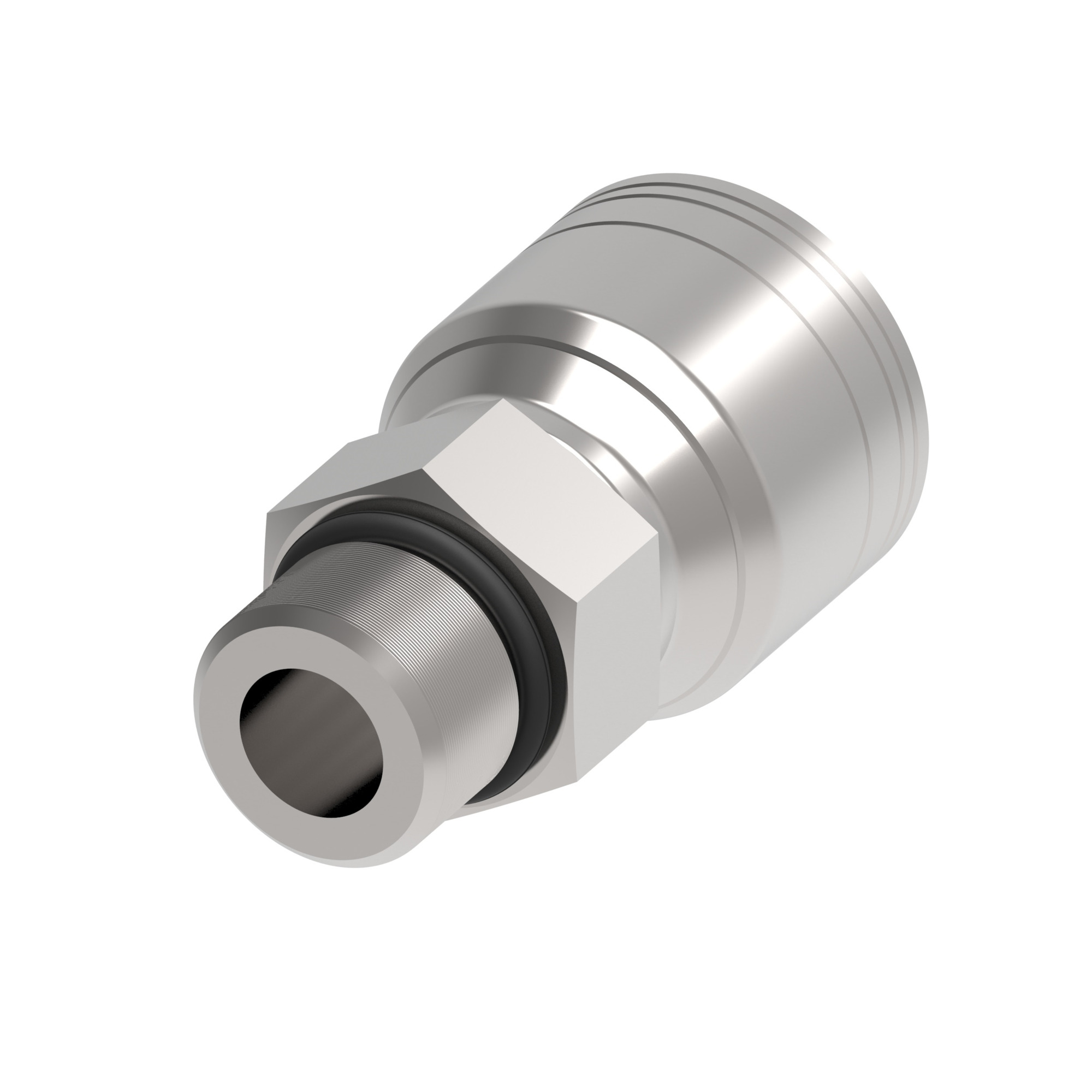 FTG P SAE ORB R2 HVY DUTY METRIC HEX