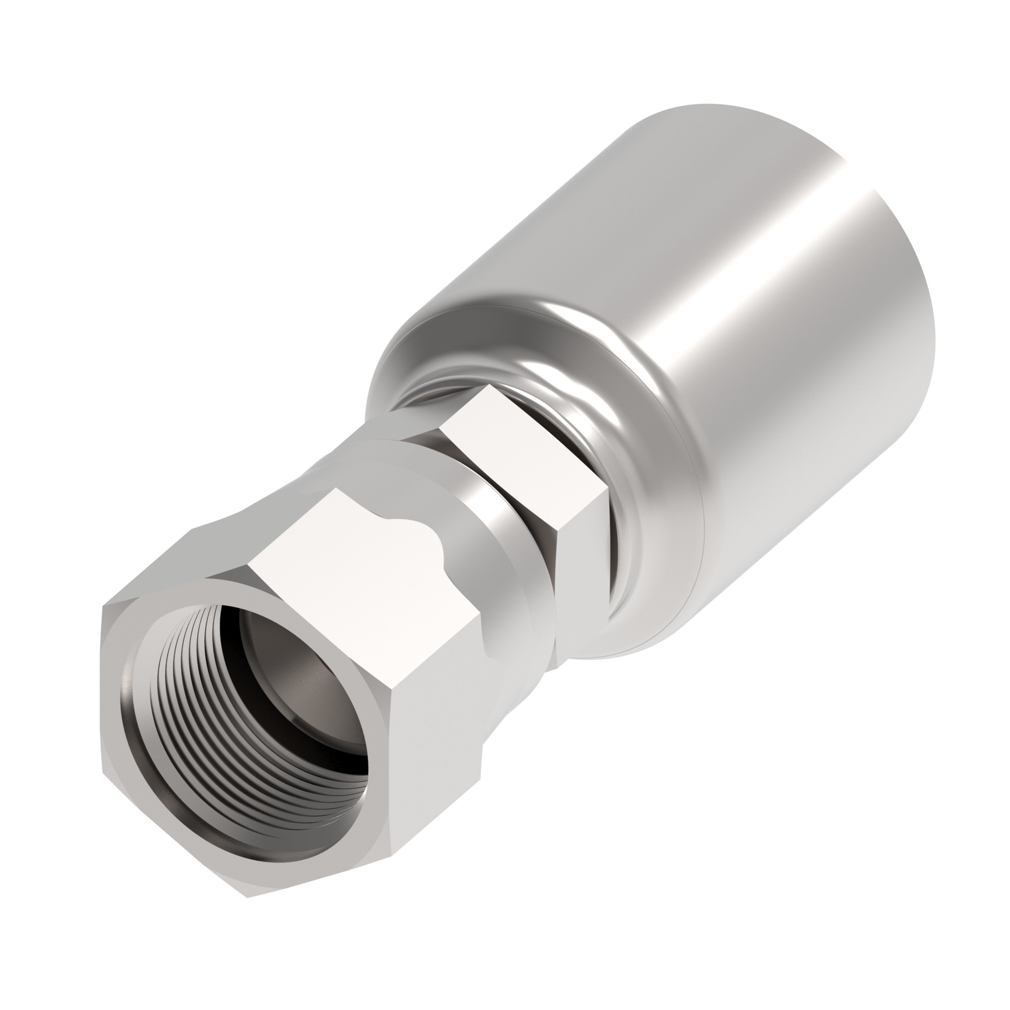 HOSE FTG, 4T/04, JIC-F/06, CS, STR